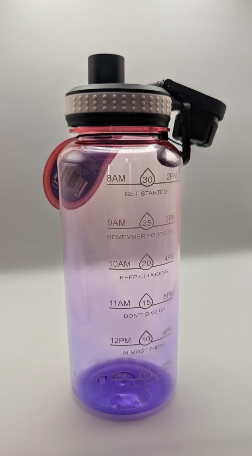 Ombre Motivational Chugger 32oz Water Bottle