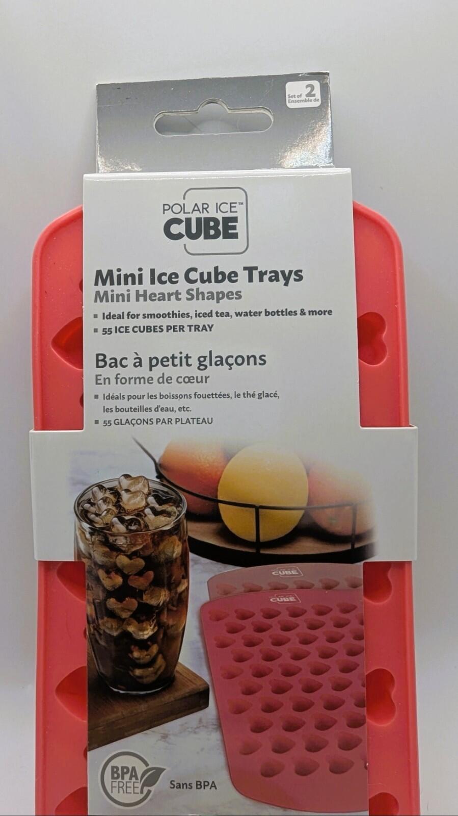 Polar Ice Heart Shaped Ice Cube Trays