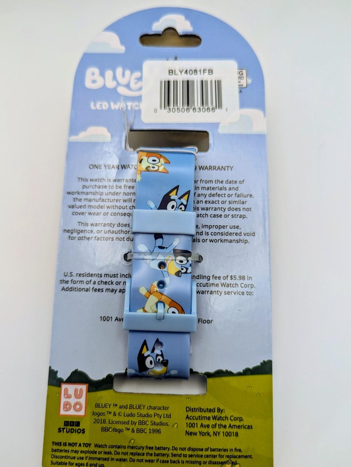 Bluey Kids LED Watch