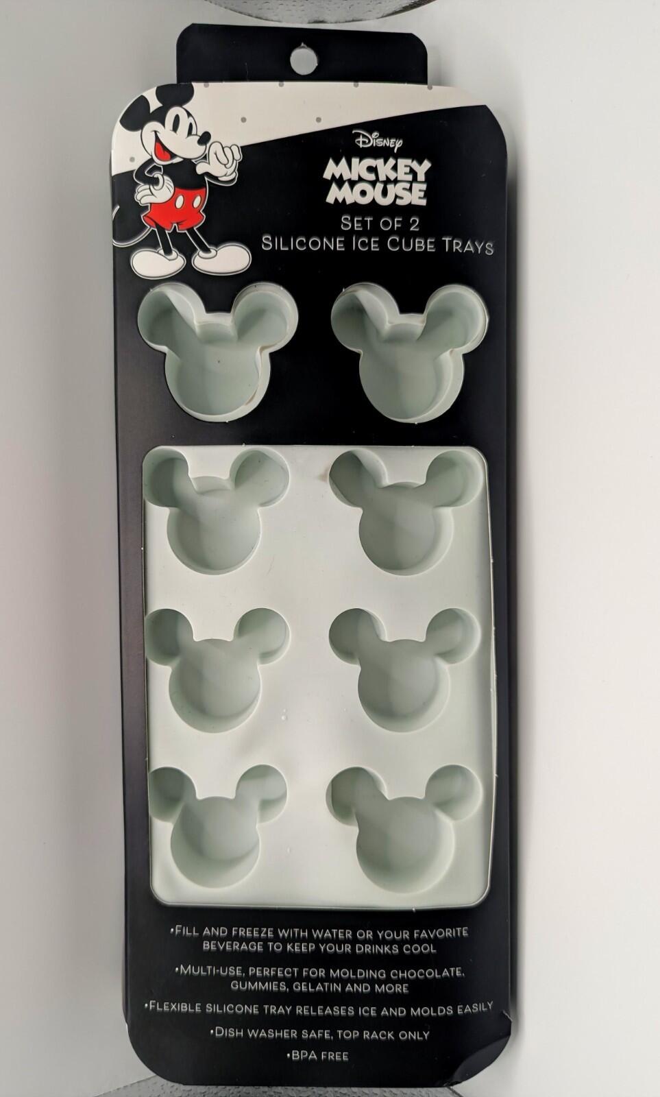 Mickey Mouse Silicone Ice Cube Tray Set
