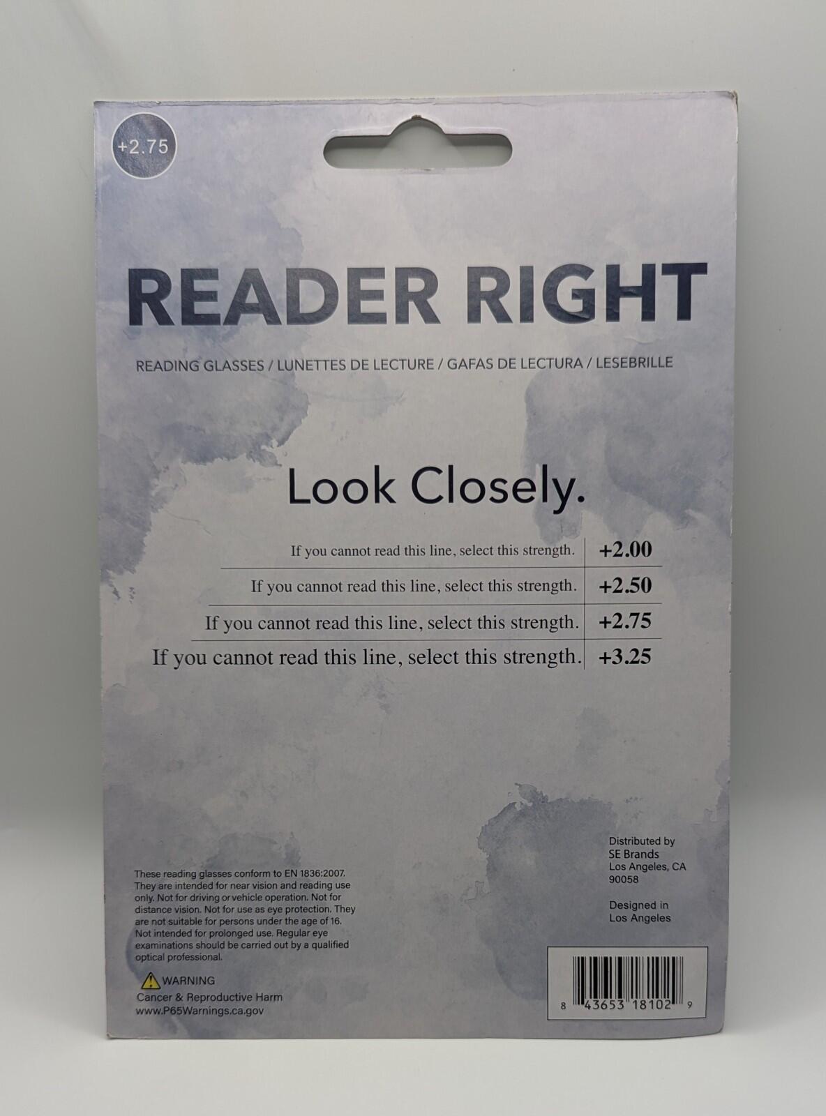 Reader Right - Reading Glasses Set