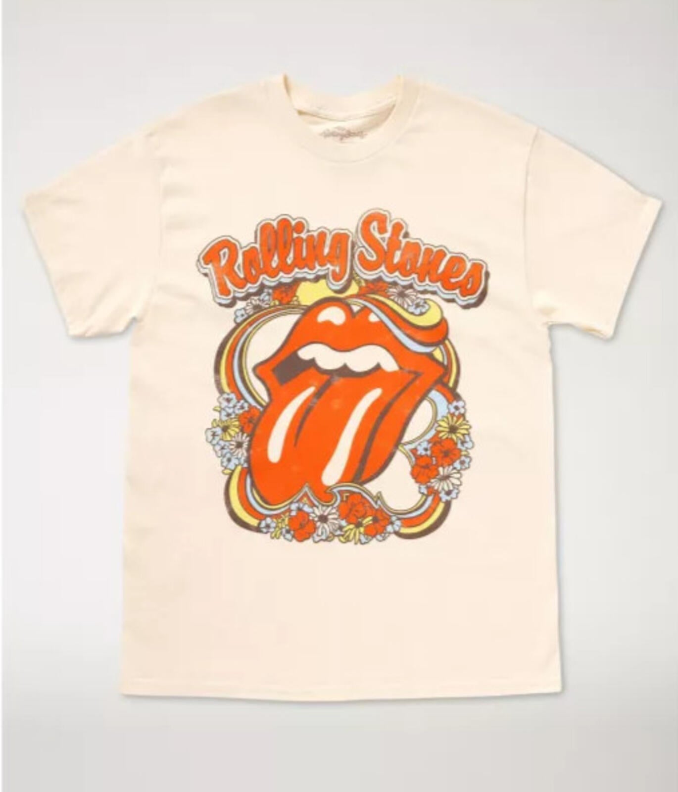 The Rolling Stones Floral Tee - Small