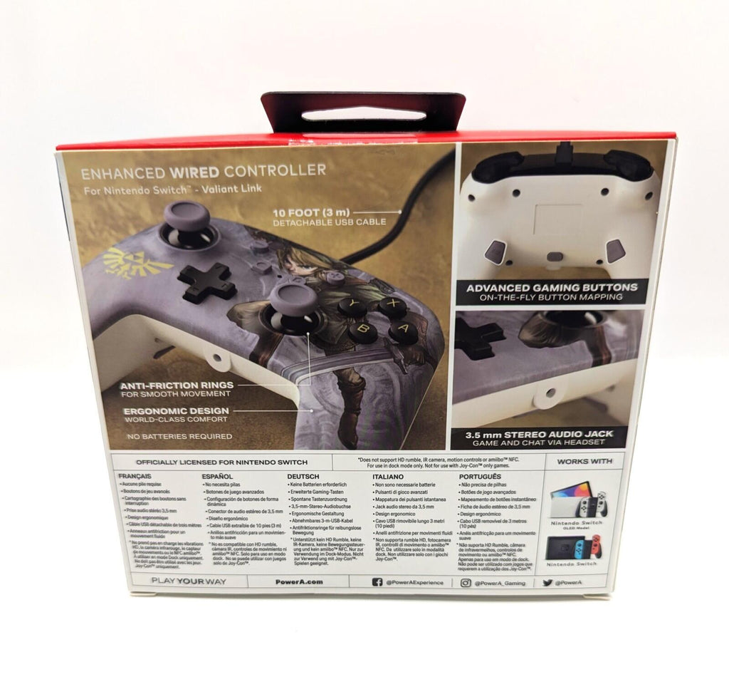 The Legend of Zelda Wired Controller for Nintendo Switch
