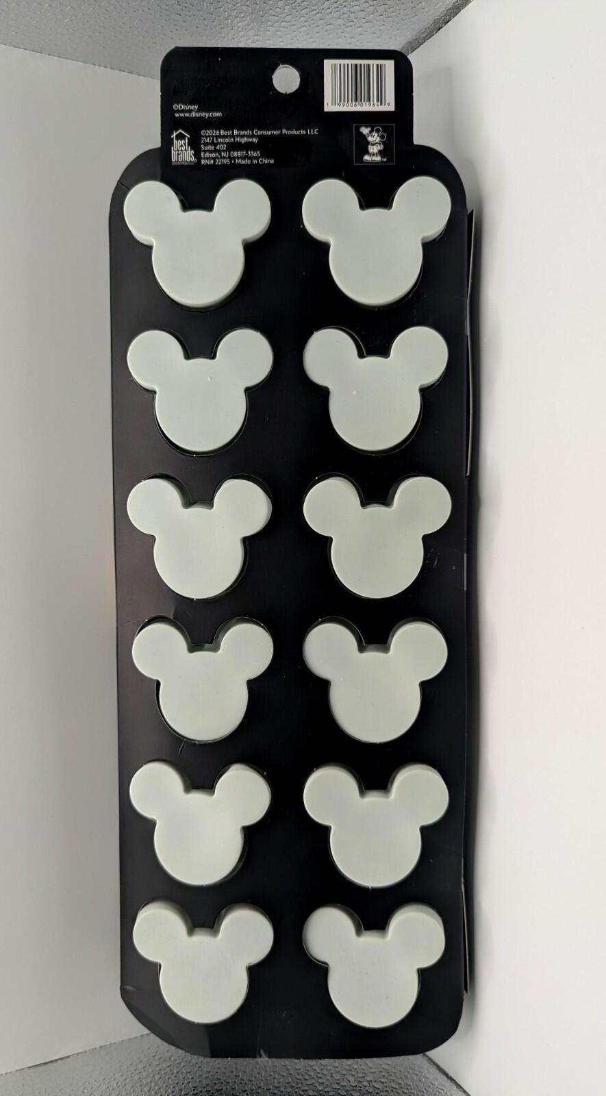Mickey Mouse Silicone Ice Cube Tray Set