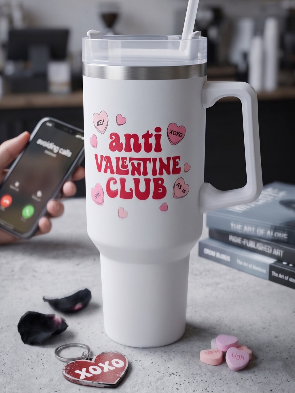Hyperquench 40oz Anti-Valentine's Day Stainless Steel Tumbler