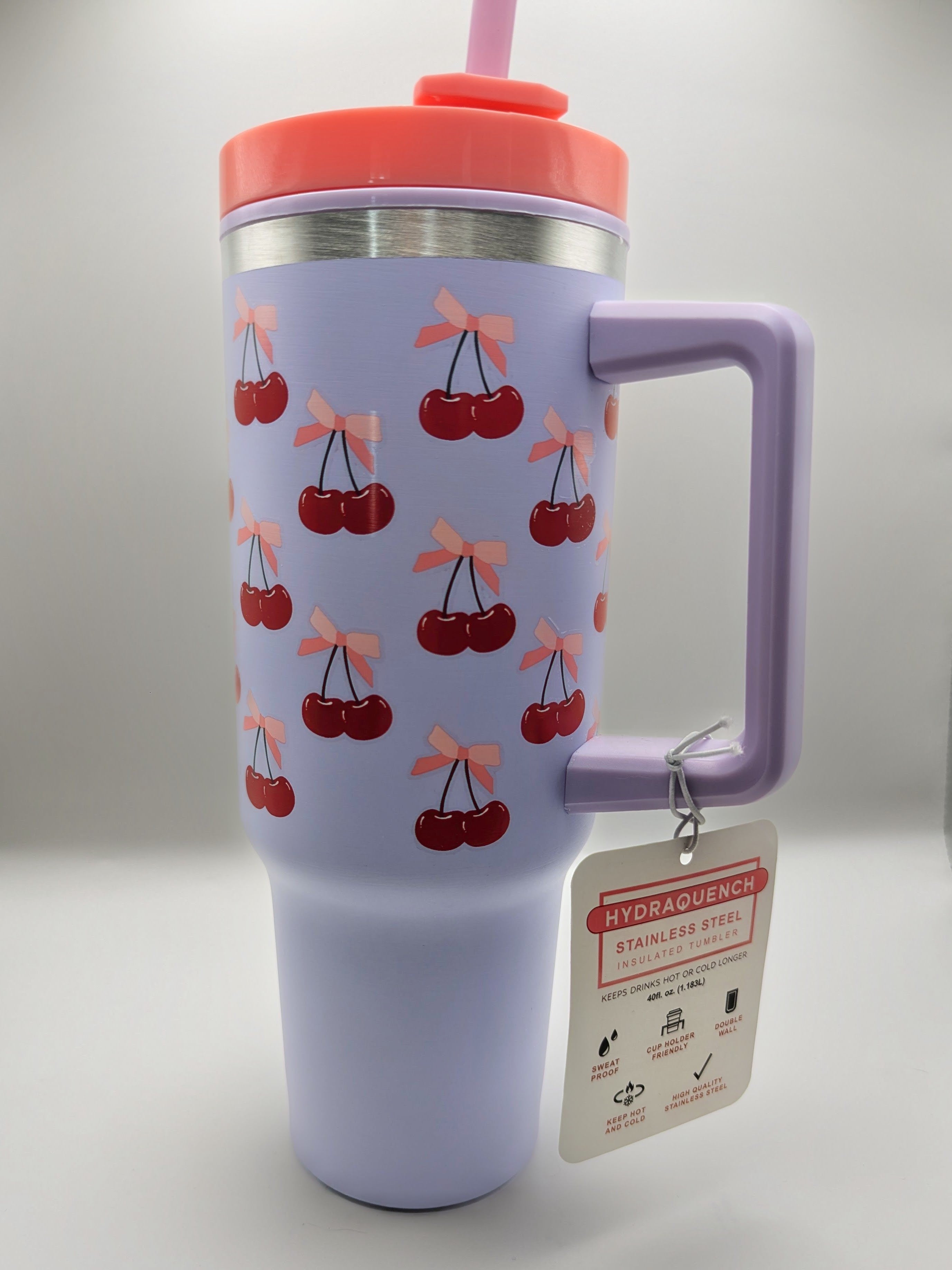 Hydraquench 40 oz Stainless Steel Insulated Tumbler