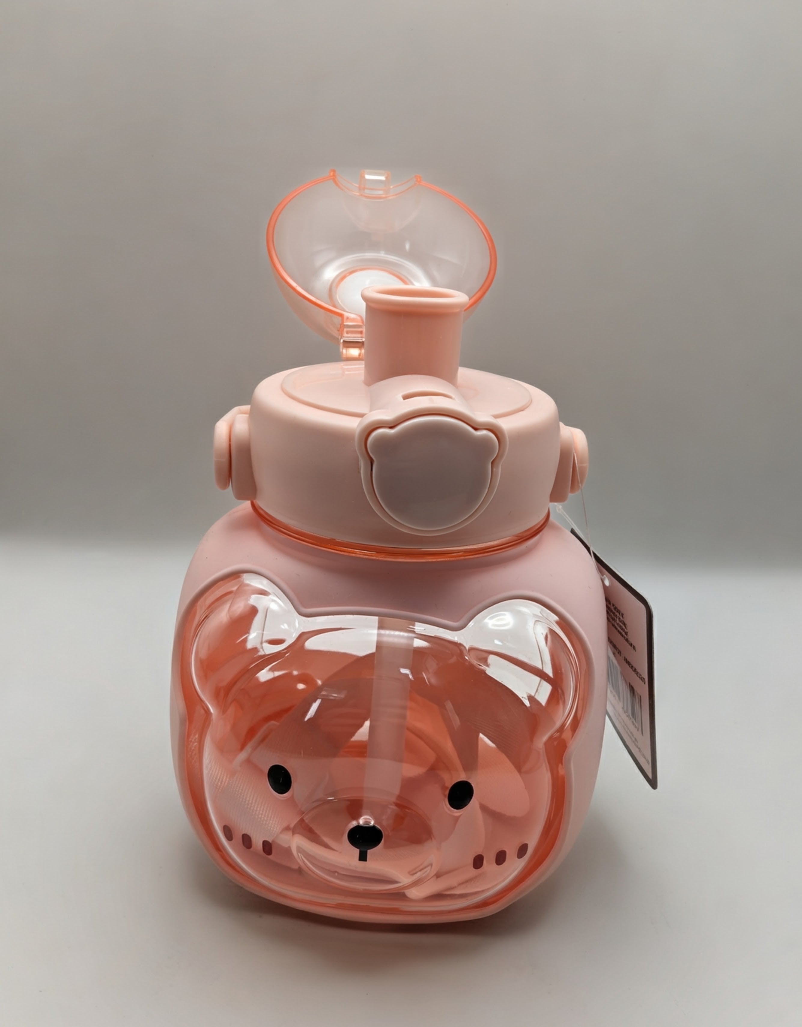 Pink Bear 30oz Water Bottle