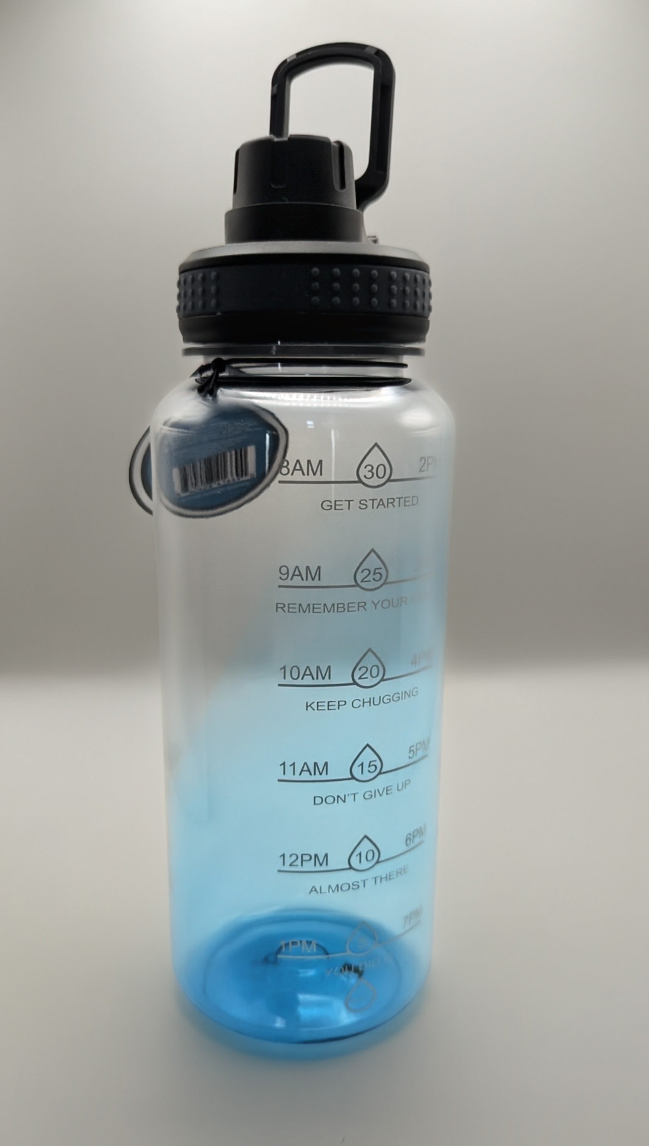 Ombre Motivational Chugger 32oz Water Bottle