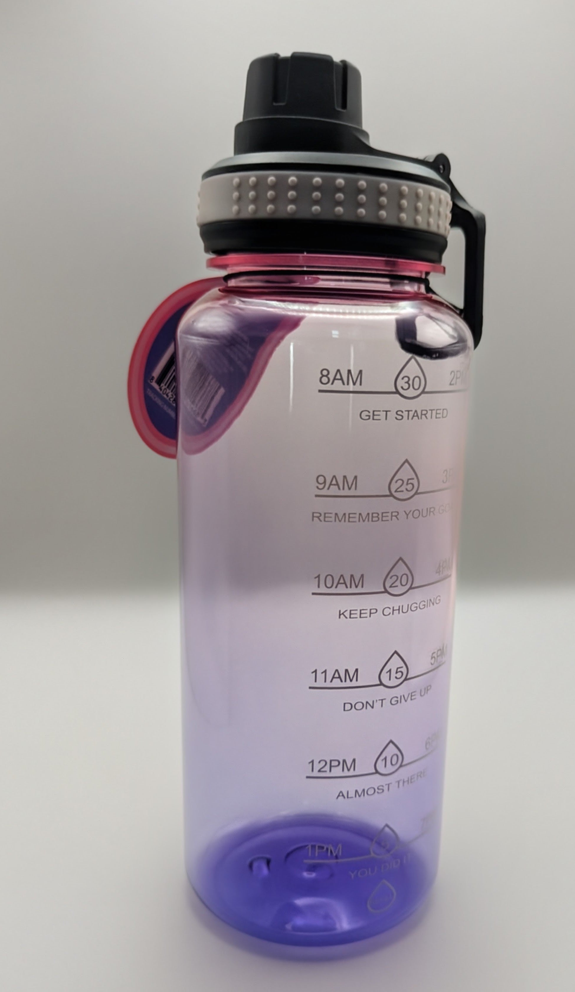 Ombre Motivational Chugger 32oz Water Bottle
