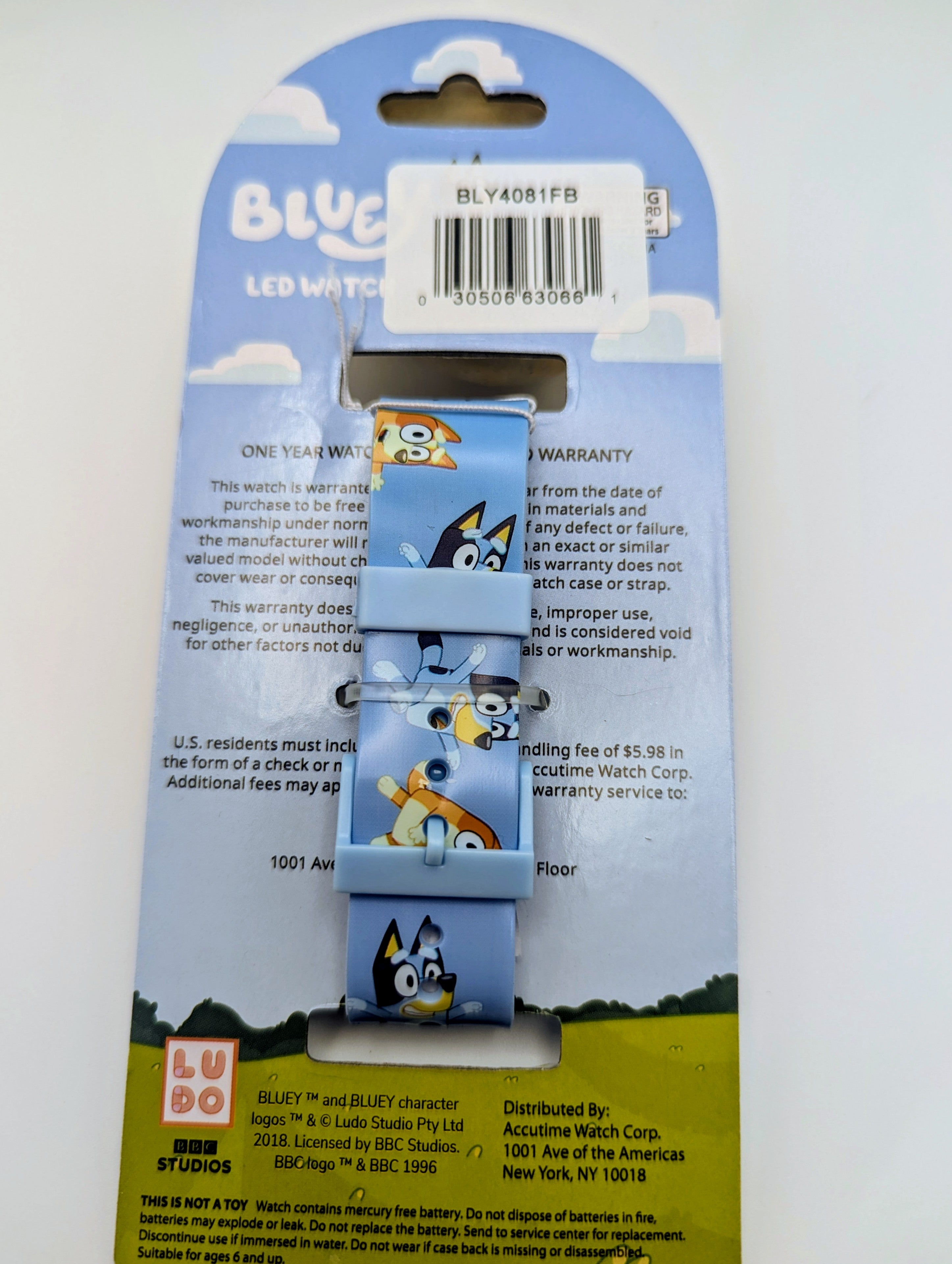 Bluey Kids LED Watch