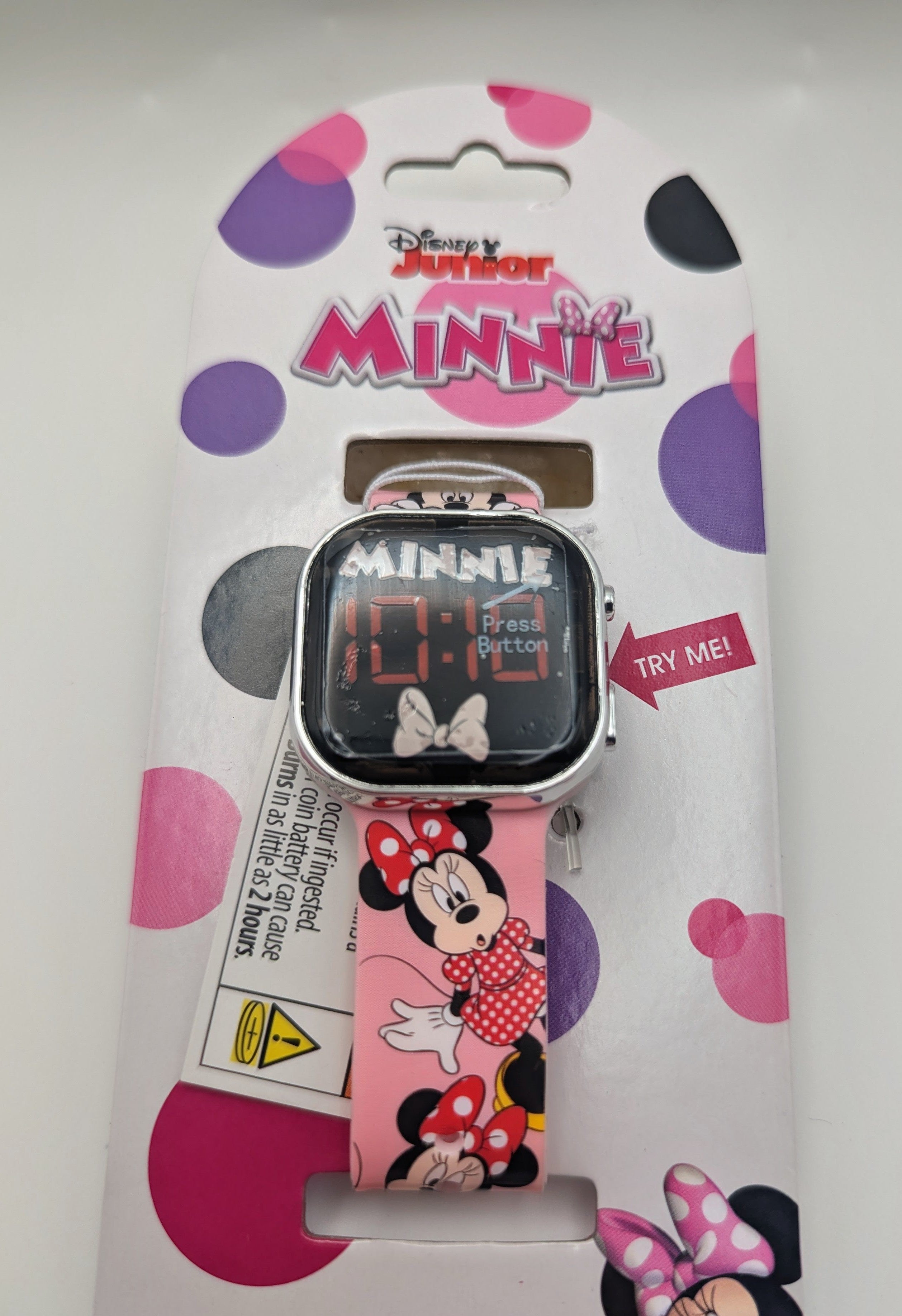 Minnie Mouse Kids LED Watch