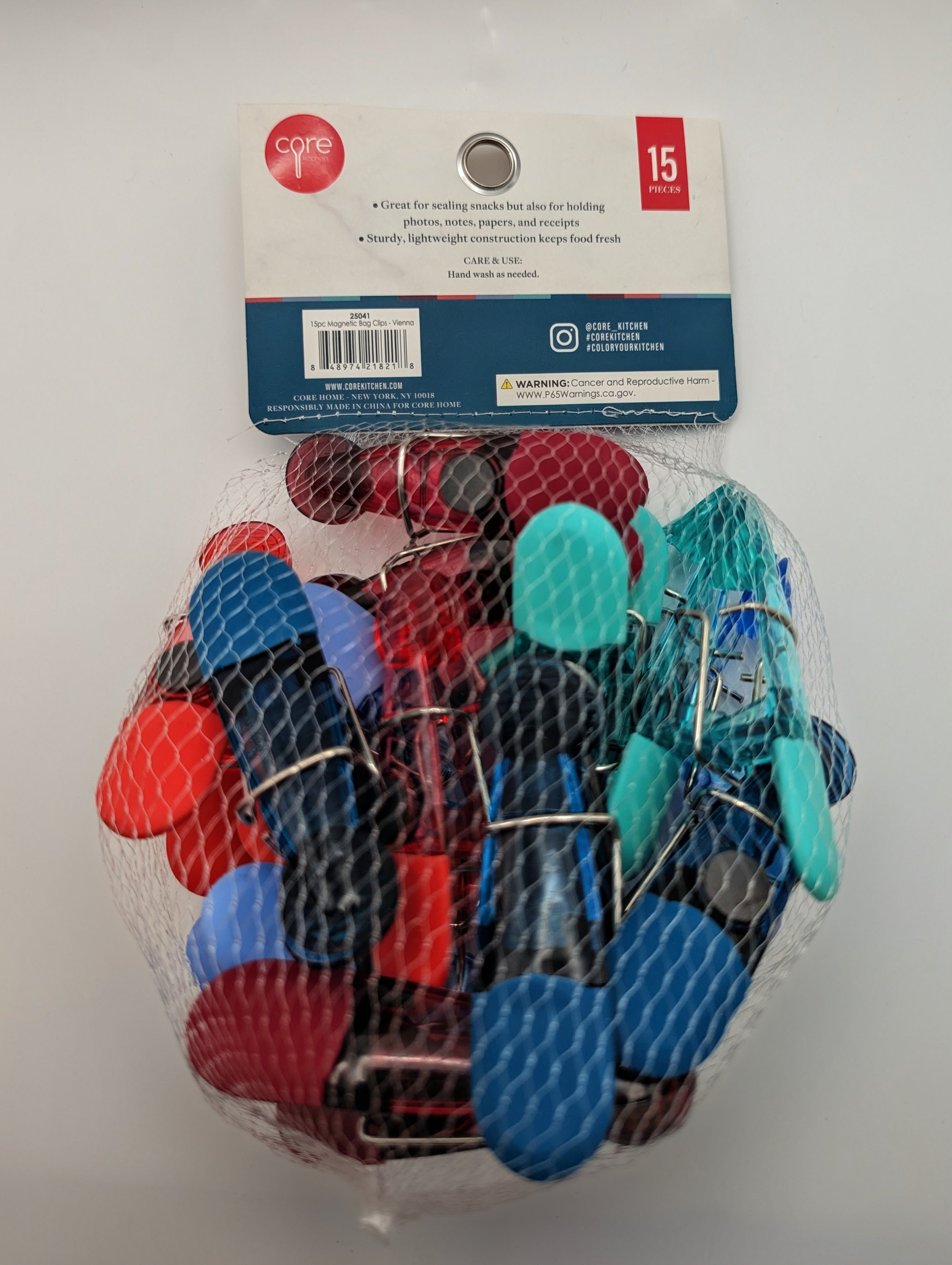 Magnetic Bag Clip Set