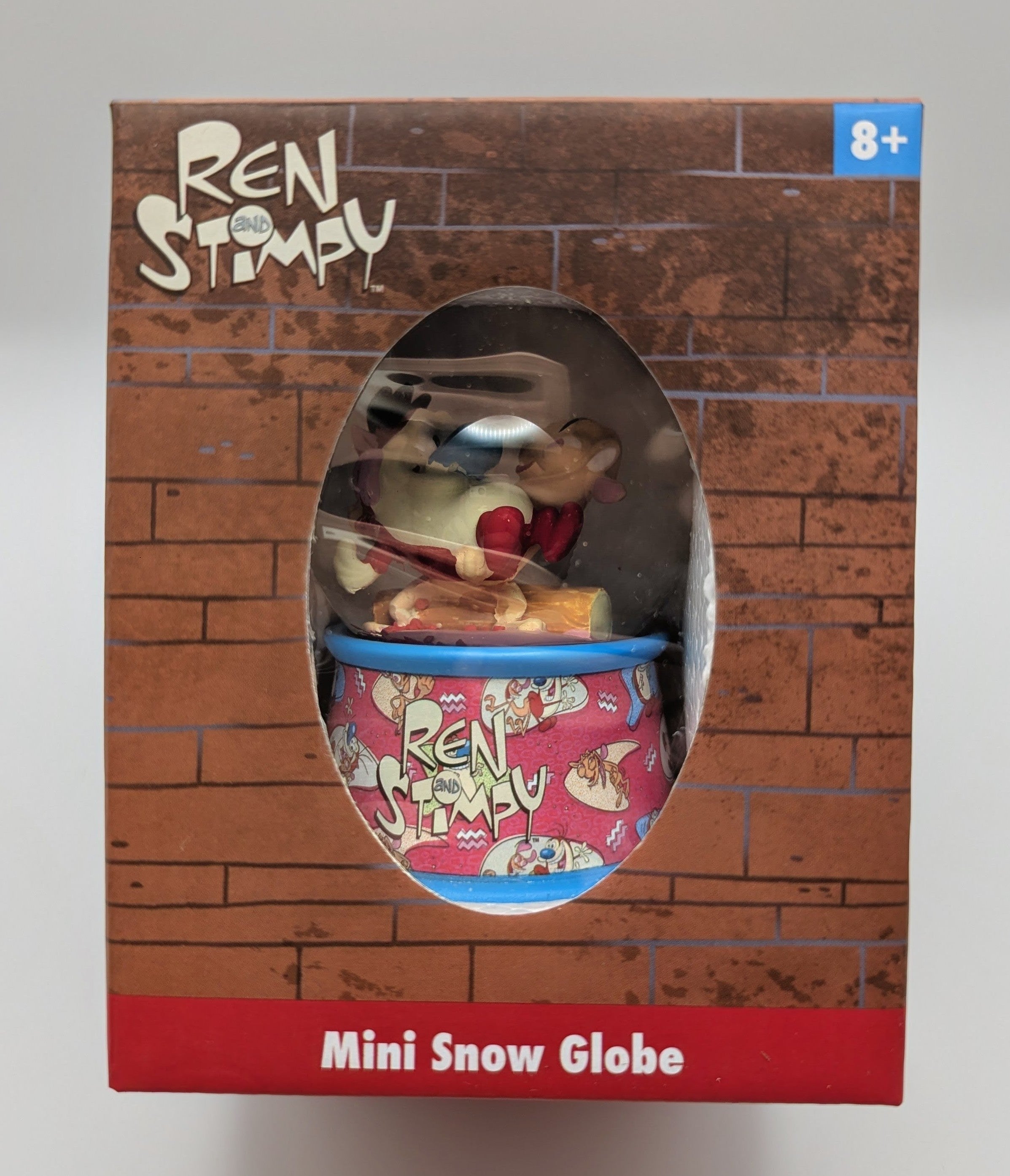 Ren & Stimpy Mini Snow Globe