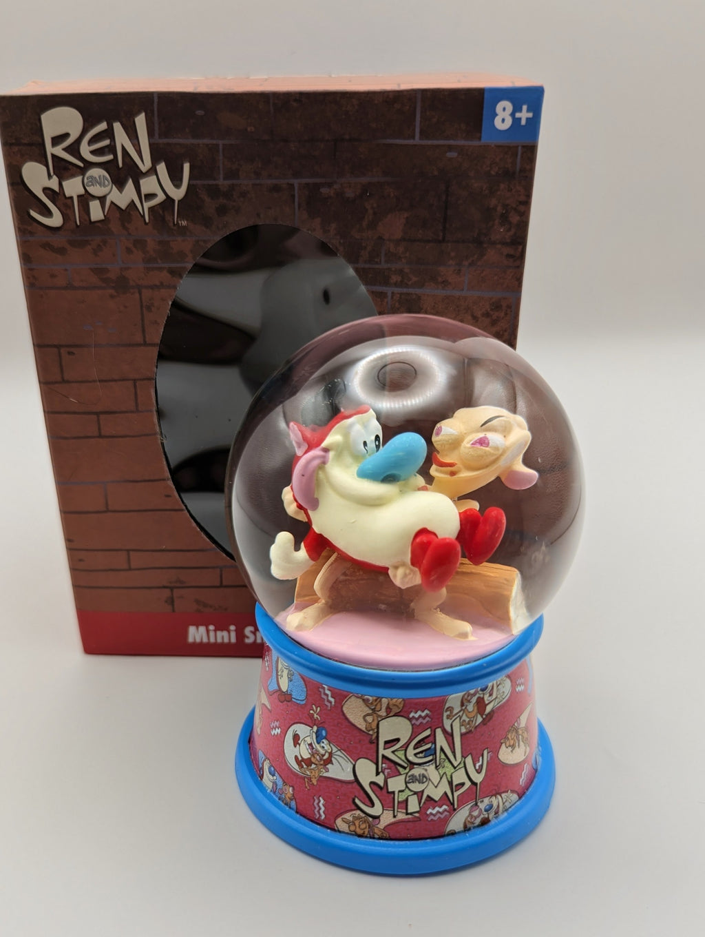 Ren & Stimpy Mini Snow Globe