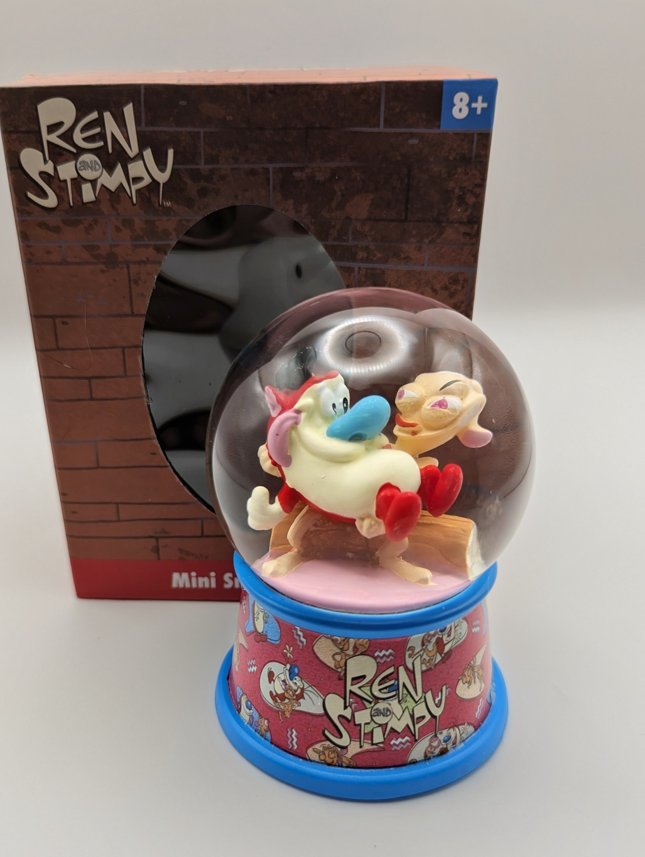 Ren & Stimpy Mini Snow Globe