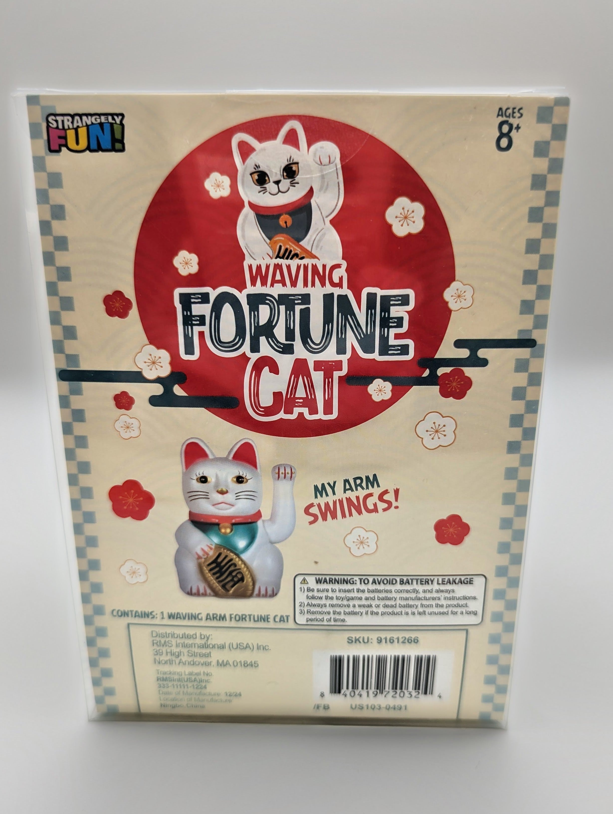 Waving Fortune Cat (Maneki-neko)