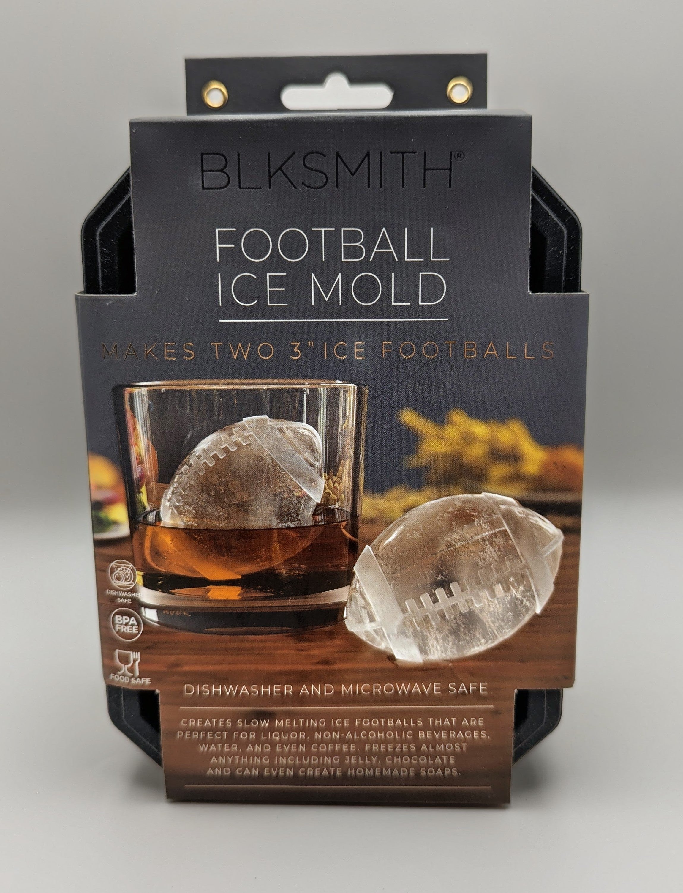 Blksmith Football Ice Mold