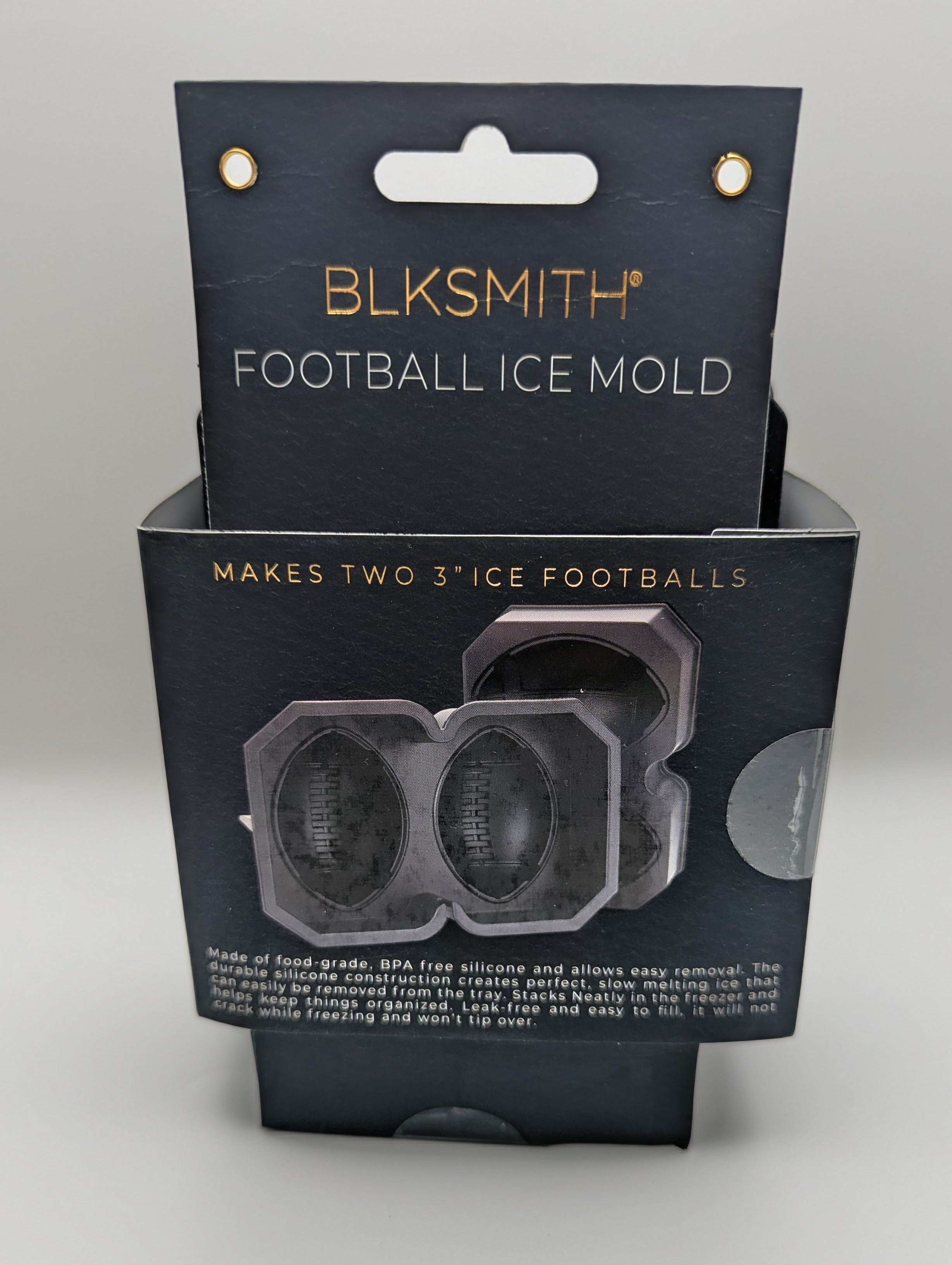 Blksmith Football Ice Mold