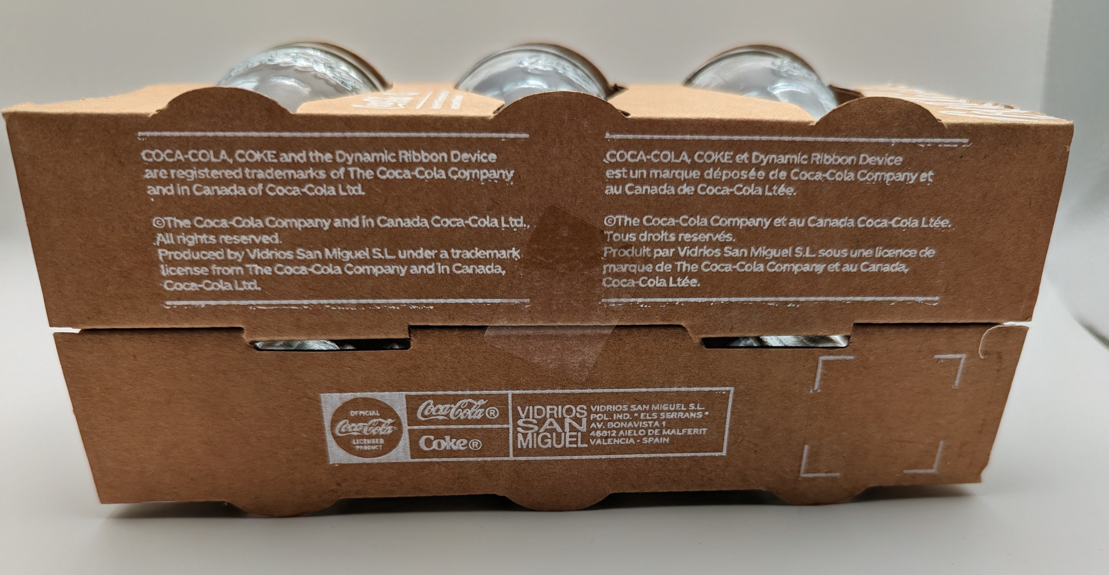Coca-Cola Contour Shot Glasses