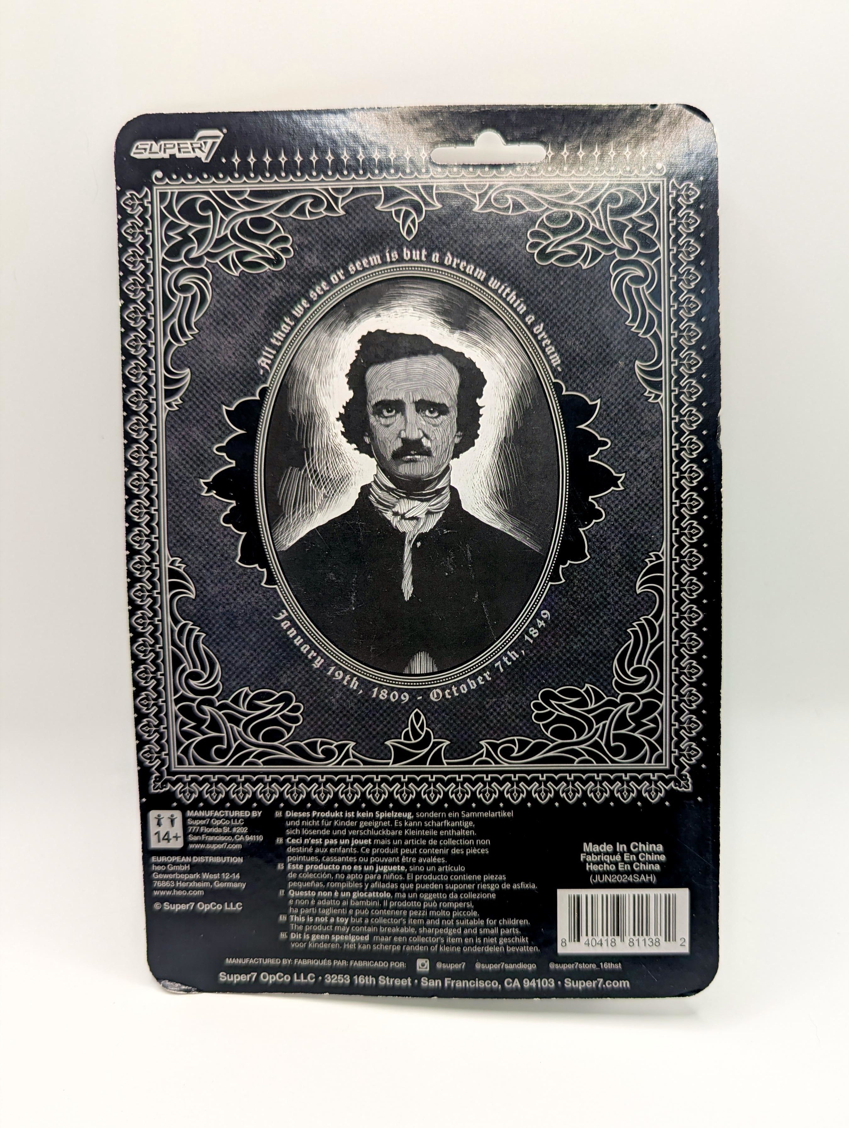 Super7 Edgar Allan Poe ReAction Figure