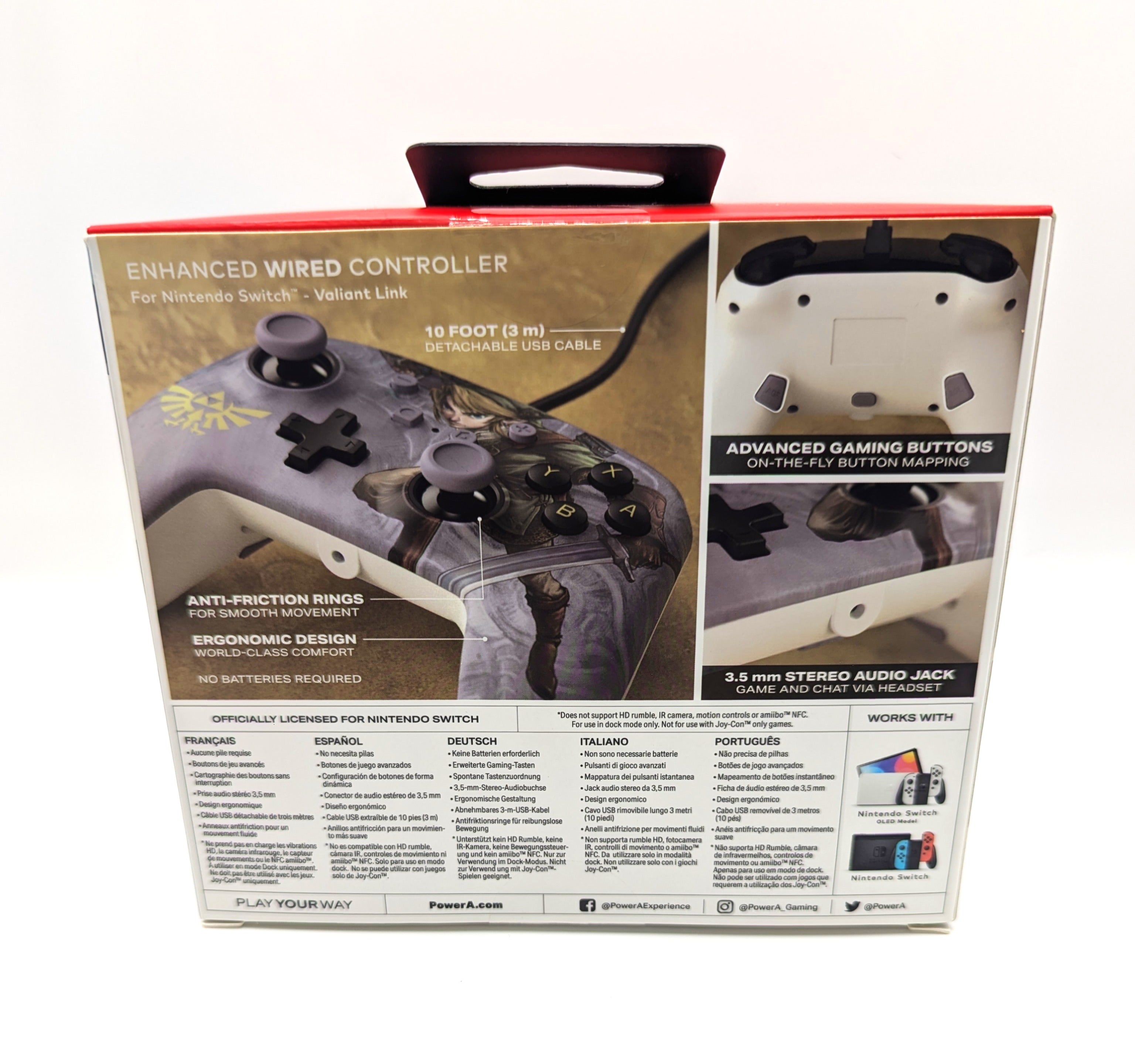 The Legend of Zelda Wired Controller for Nintendo Switch