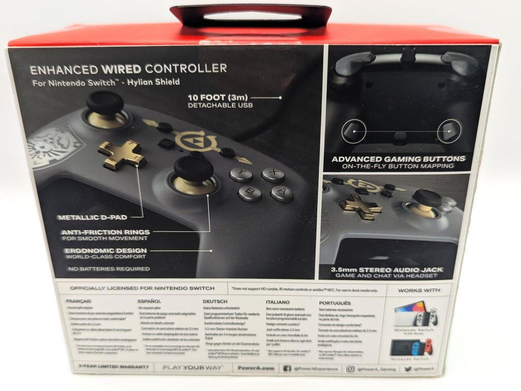 Nintendo Switch - The Legend of Zelda Wired Controller