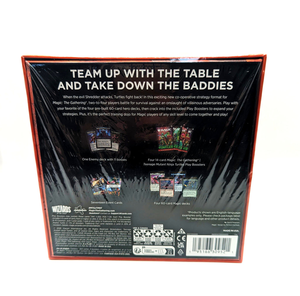 Magic the Gathering (MTG) Teenage Mutant Ninja Turtles Team-Up Box