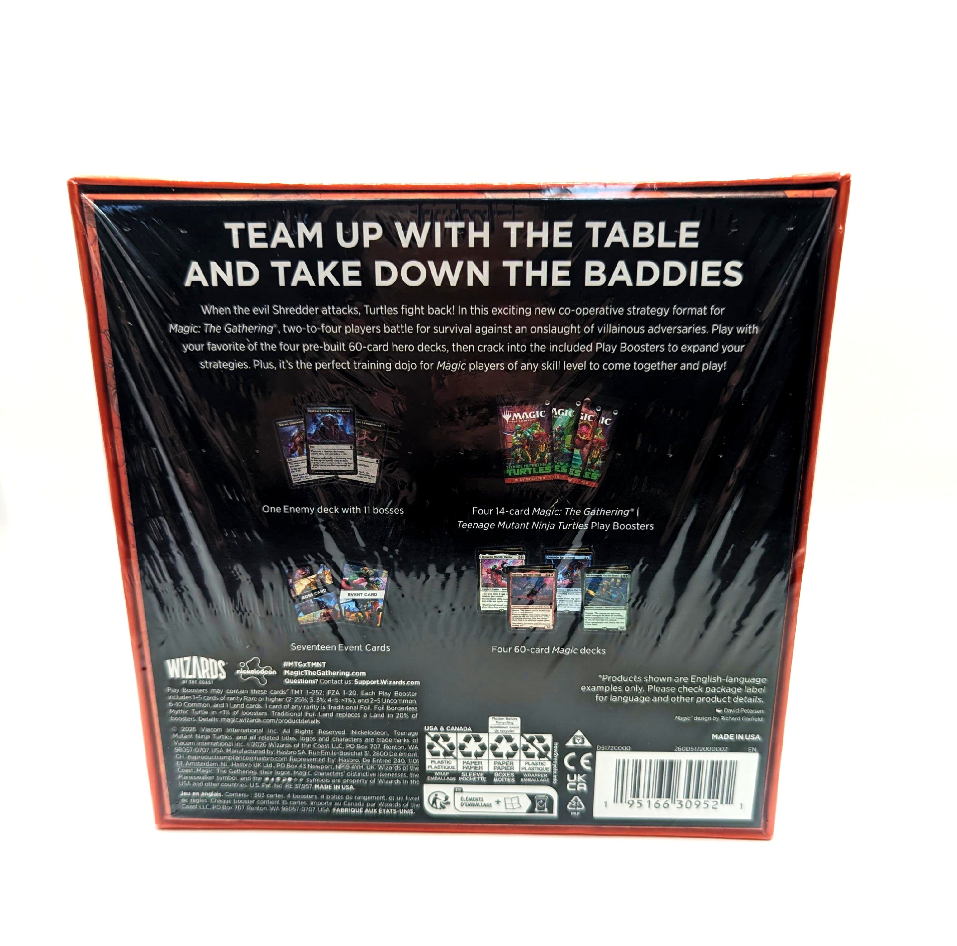 Magic the Gathering (MTG) Teenage Mutant Ninja Turtles Team-Up Box