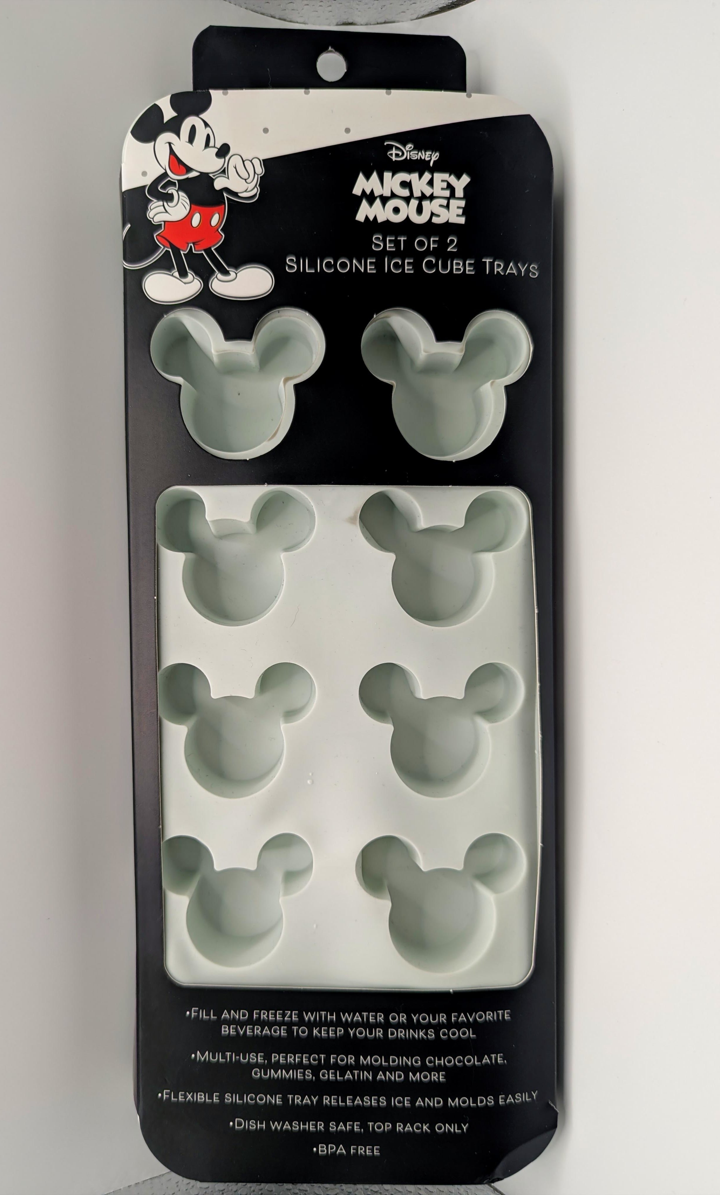 Mickey Mouse Silicone Ice Cube Tray Set
