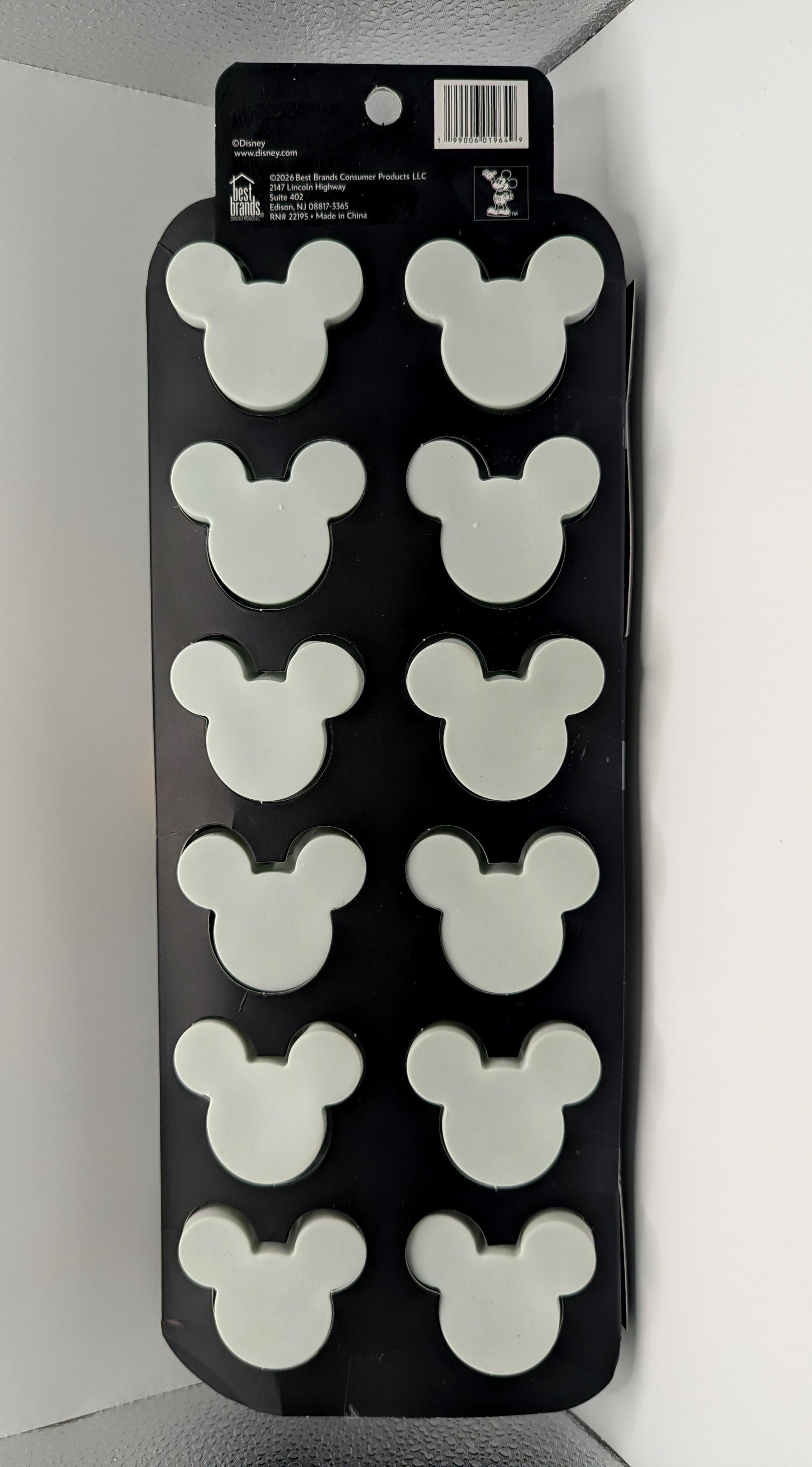 Mickey Mouse Silicone Ice Cube Tray Set