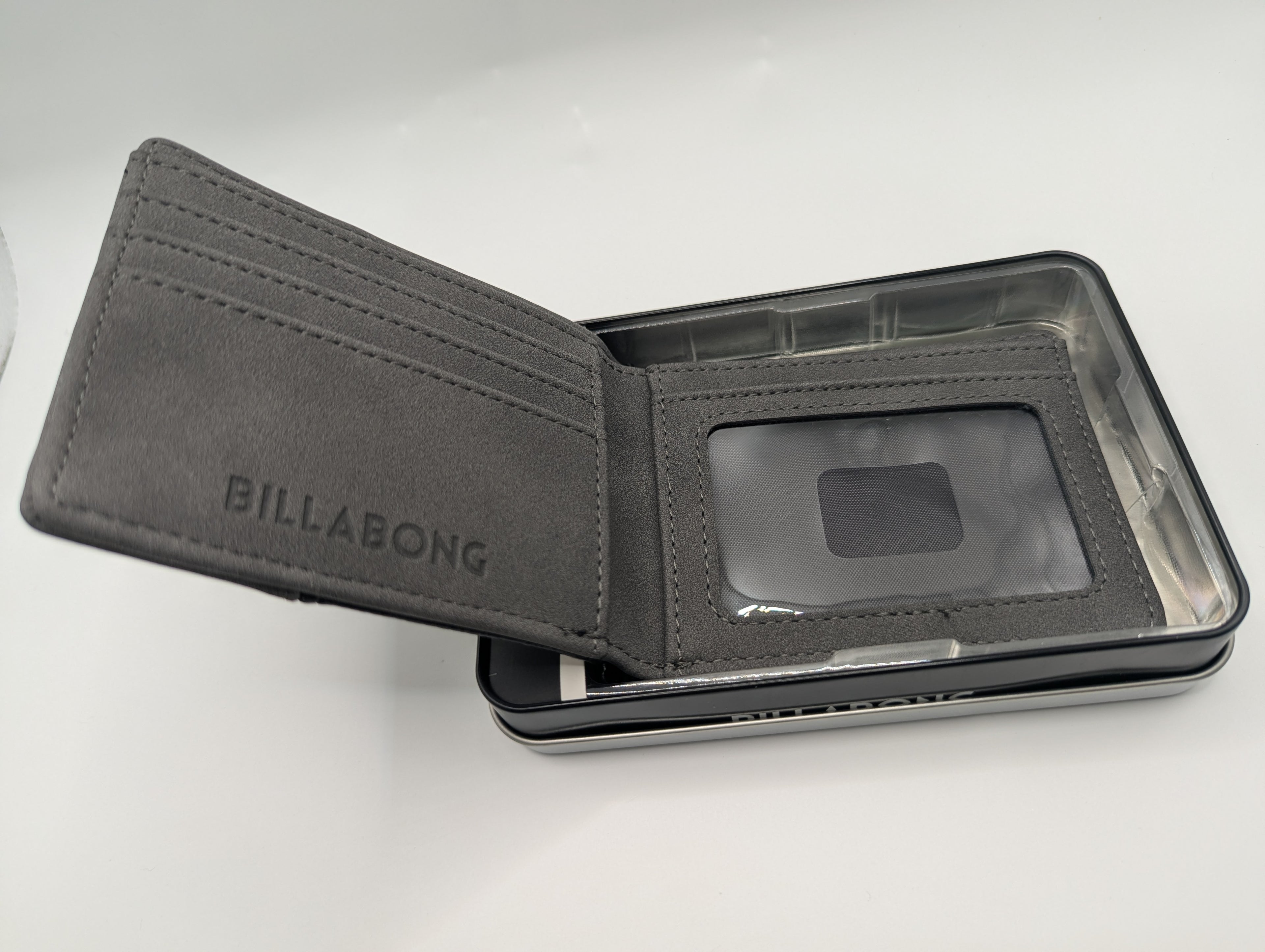 Black/Gray Billabong Bifold Wallet