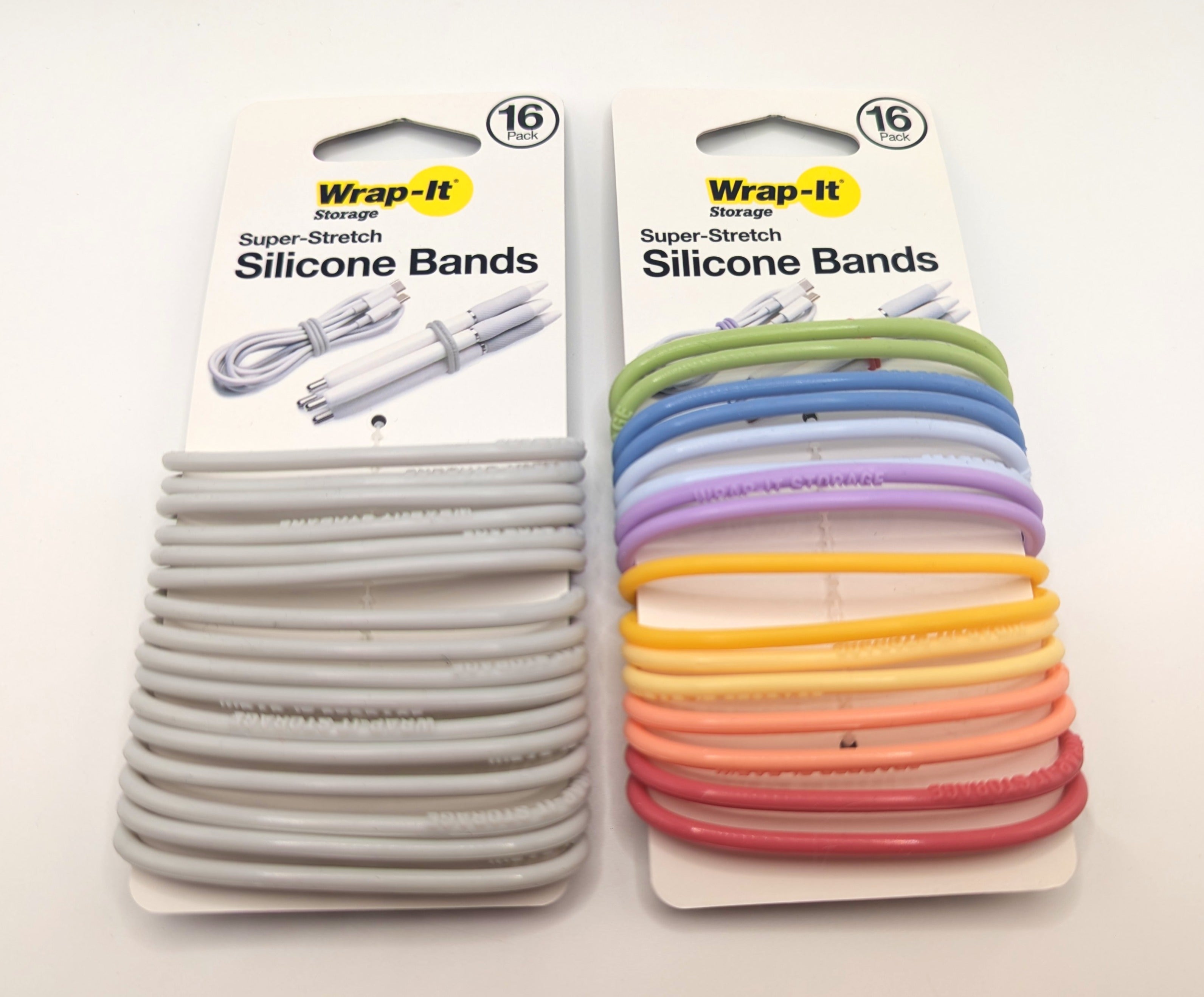 Wrap-It Storage Super-Stretch Silicone Bands