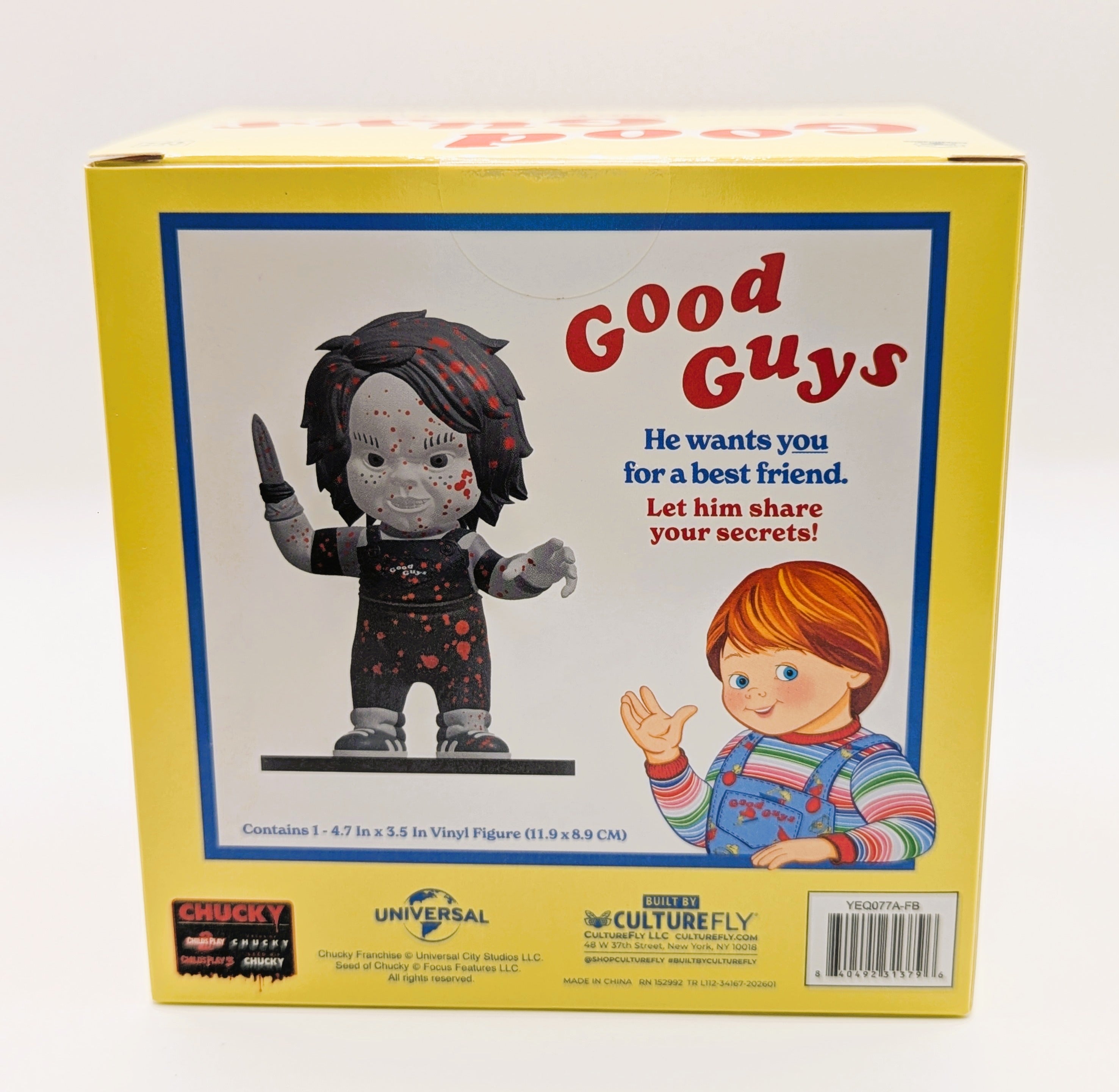 CultureFly Chucky Vinyl Figure