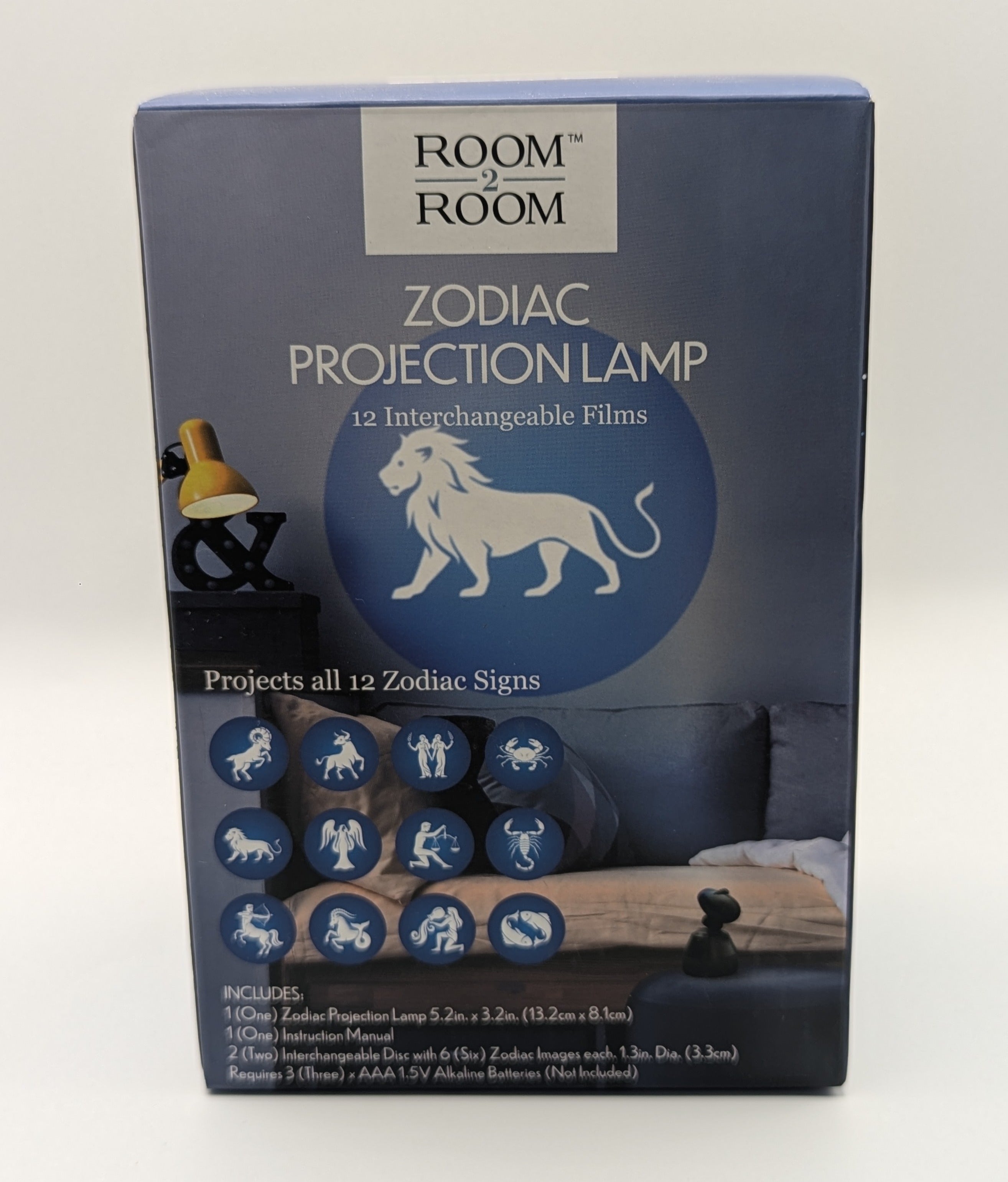 Room 2 Room Zodiac Projection Lamp