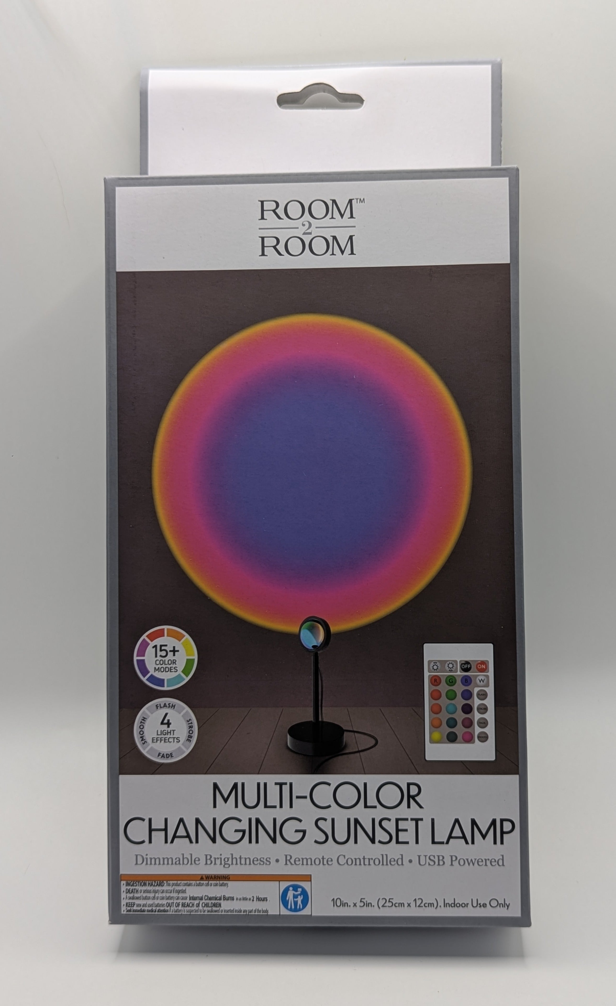 Room 2 Room Multi-Color Changing Sunset Lamp