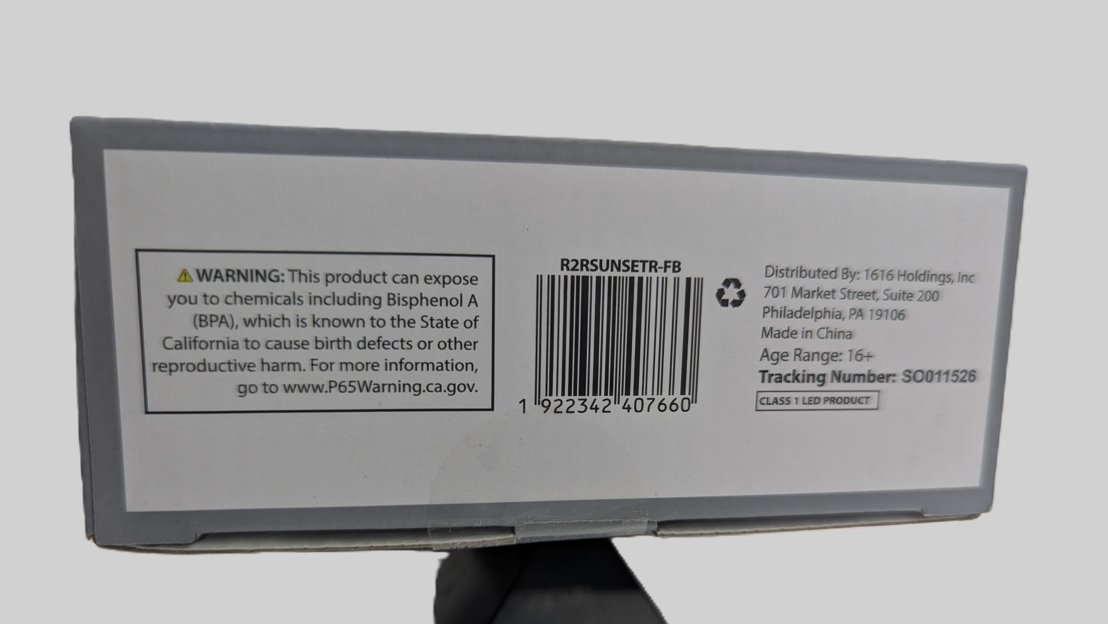 Room 2 Room Multi-Color Changing Sunset Lamp