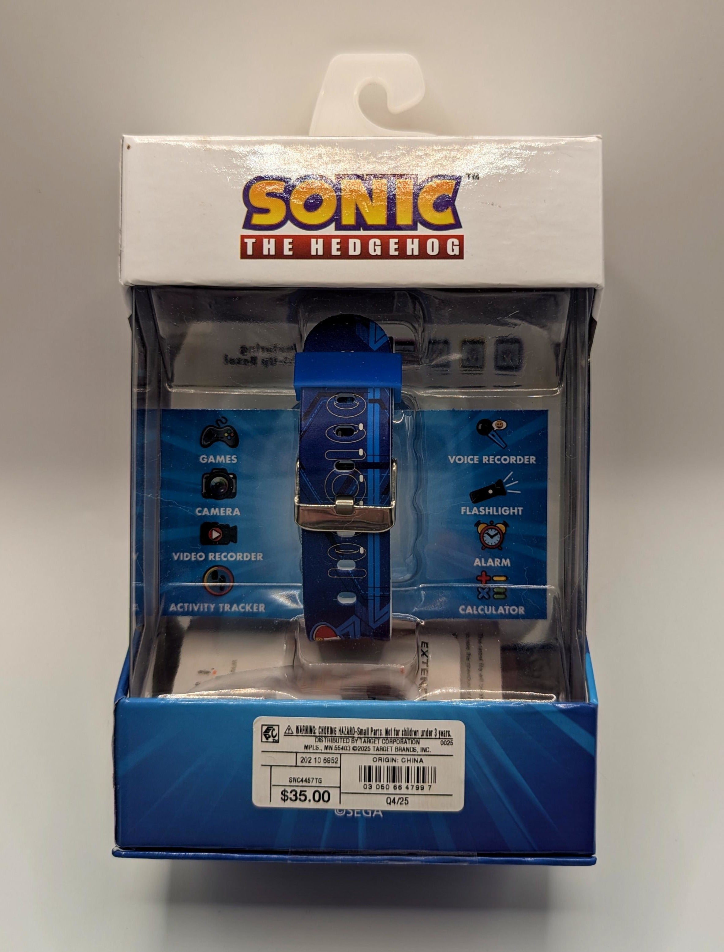 Sega Sonic the Hedgehog Smartwatch