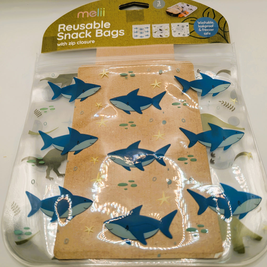 Melii Reusable Snack Bags (3 pack)