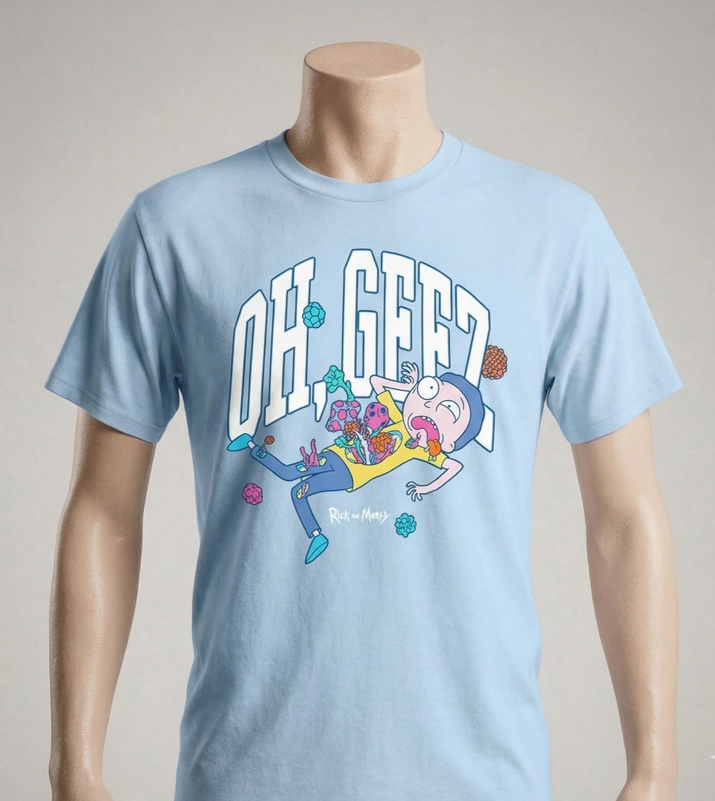 Rick and Morty Oh Geez Tee - Medium