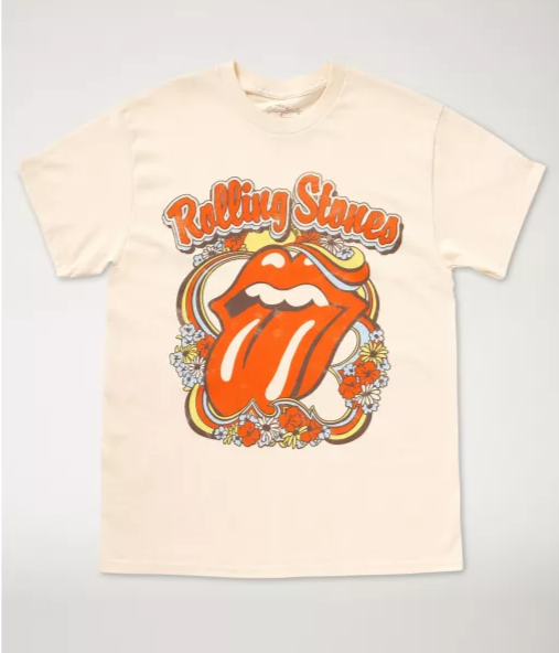 The Rolling Stones Floral Tee - Small