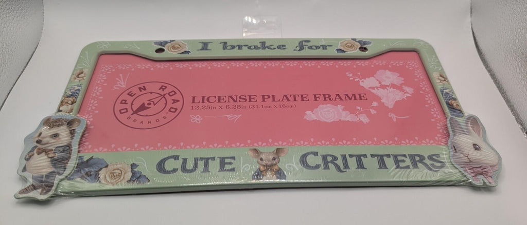 Open Road Cute Critters License Plate Frames