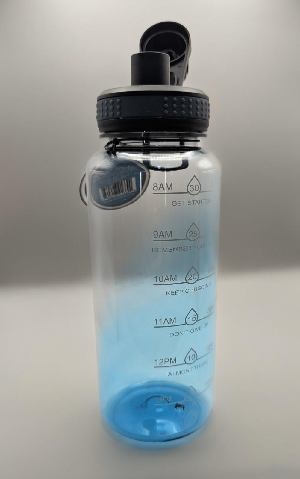 Ombre Motivational Chugger 32oz Water Bottle