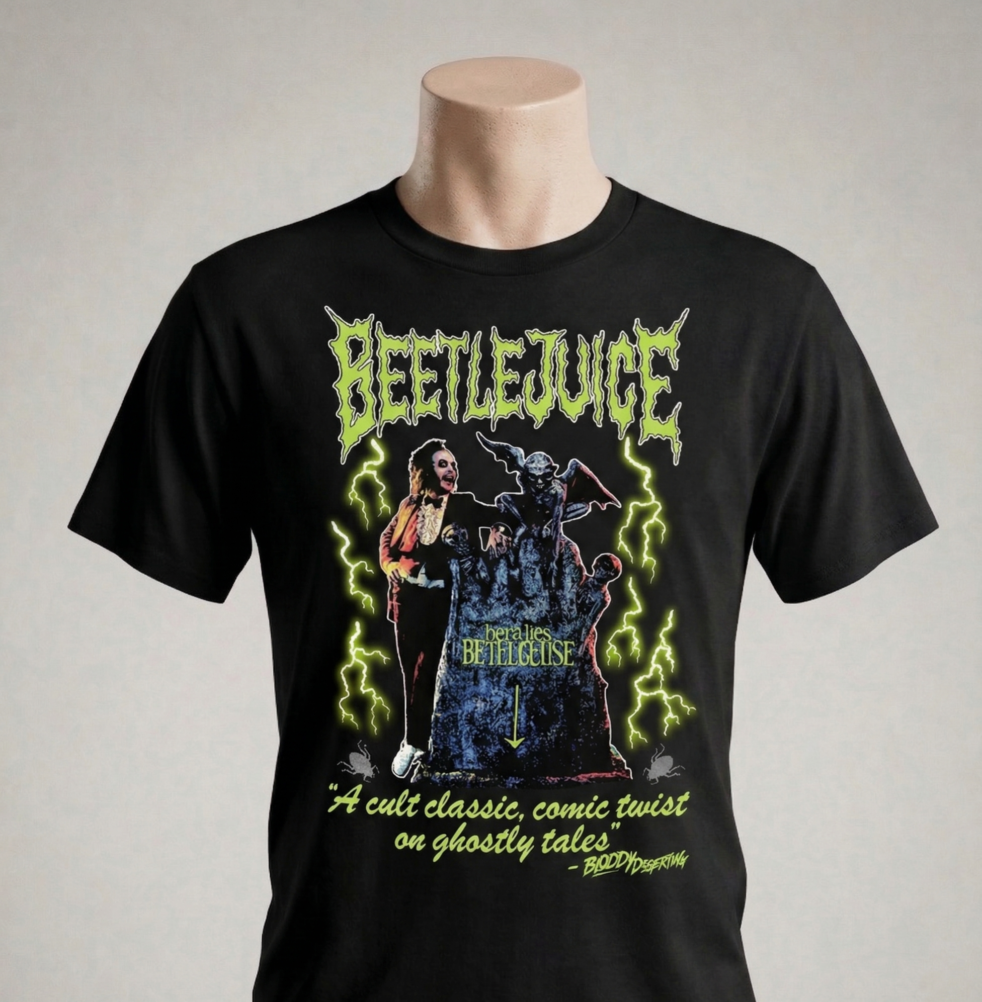 Beetlejuice Glow in the Dark Tee