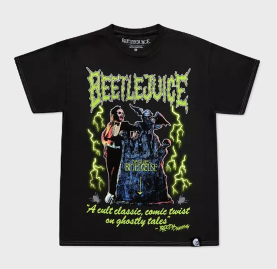 Beetlejuice Glow in the Dark Tee