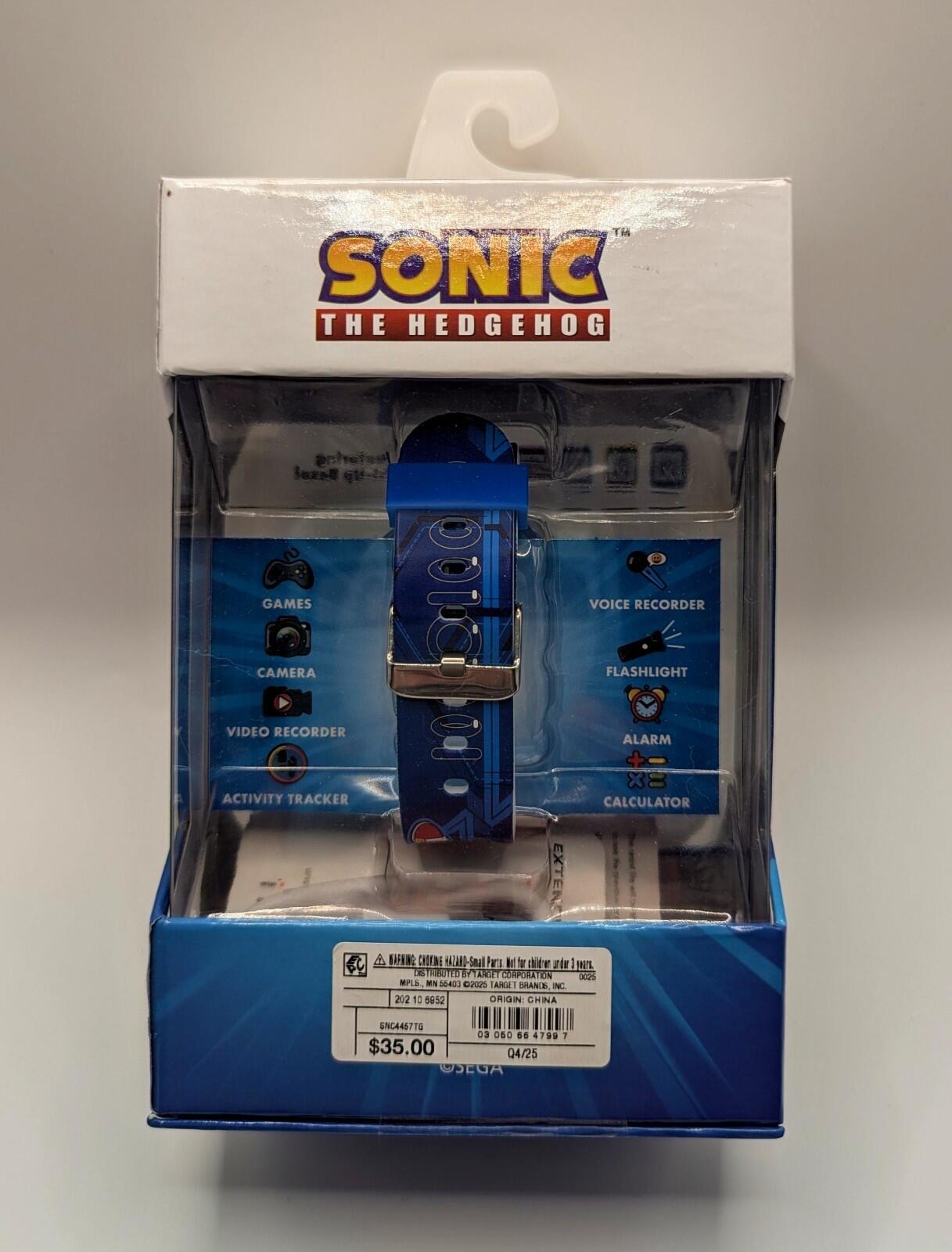 Sega Sonic the Hedgehog Smartwatch