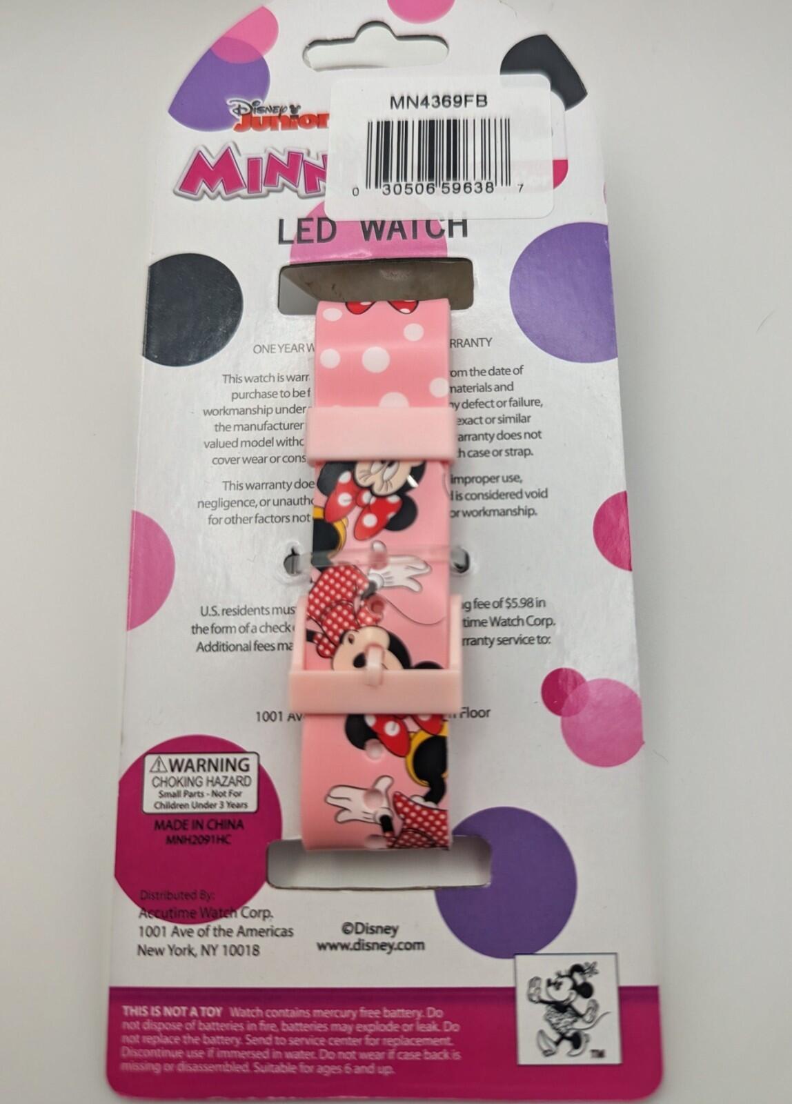 Minnie Mouse Kids LED Watch