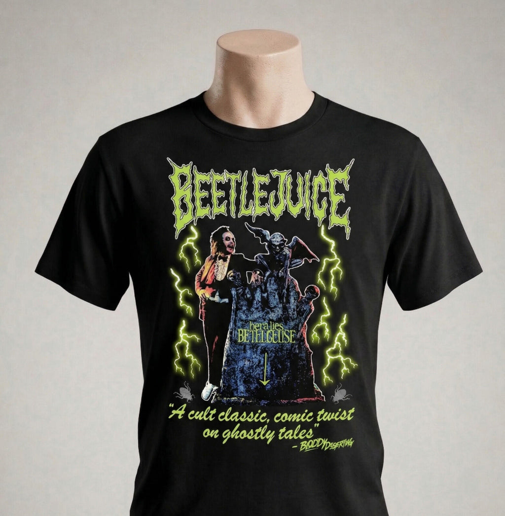 Beetlejuice Glow in the Dark Tee
