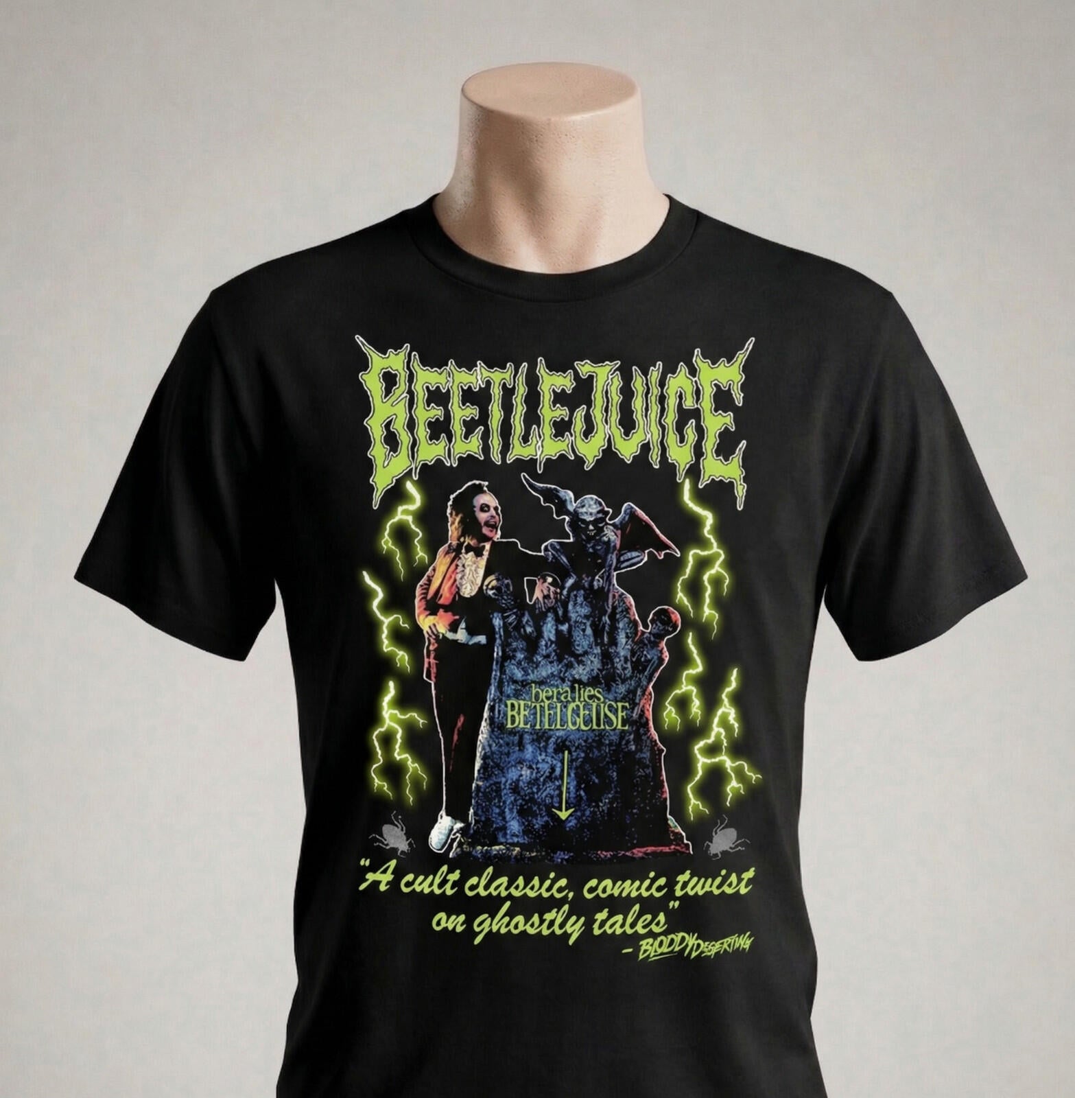 Beetlejuice Glow in the Dark Tee