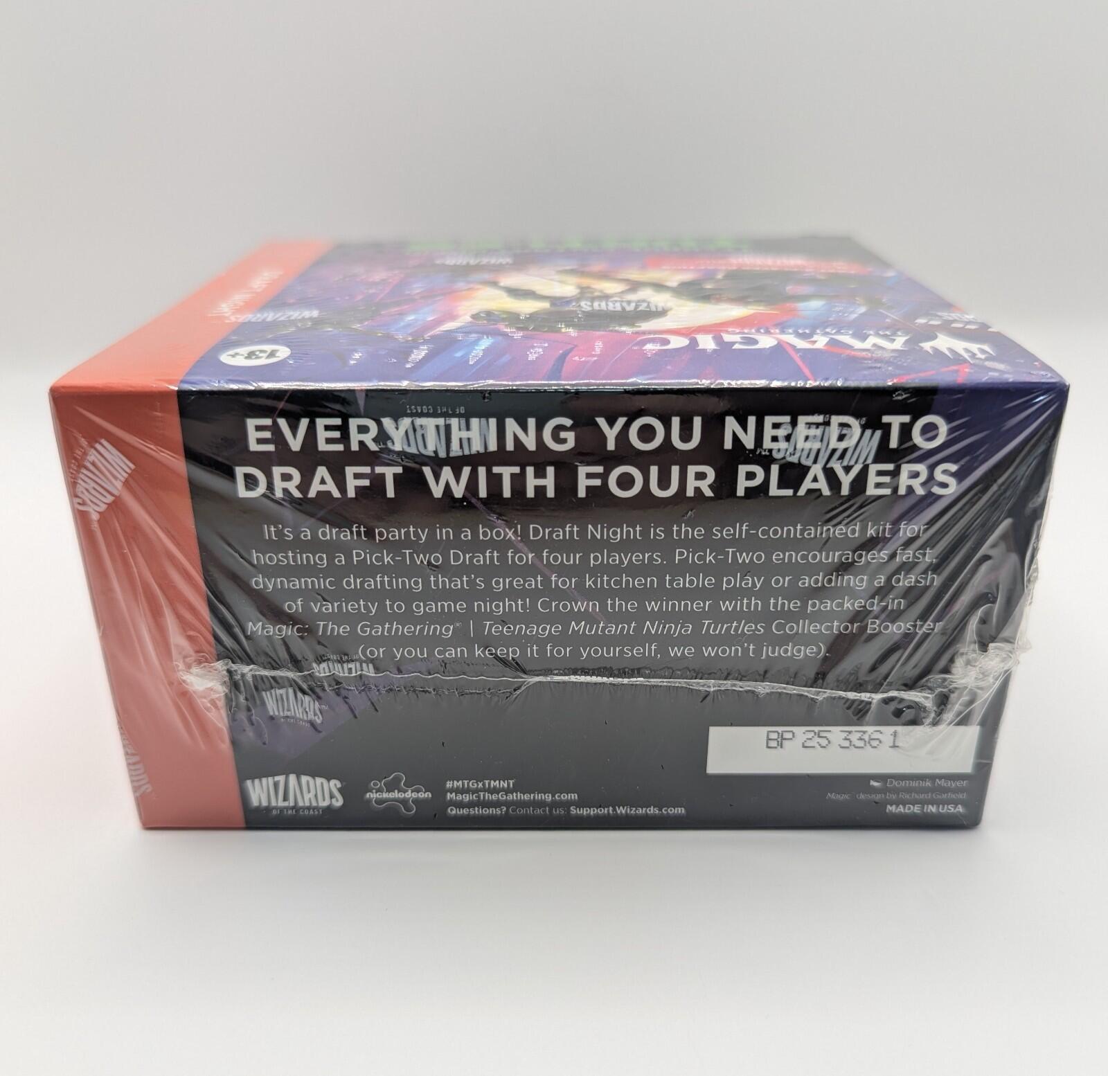 Magic the Gathering (MTG) Teenage Mutant Ninja Turtles Draft Night Box