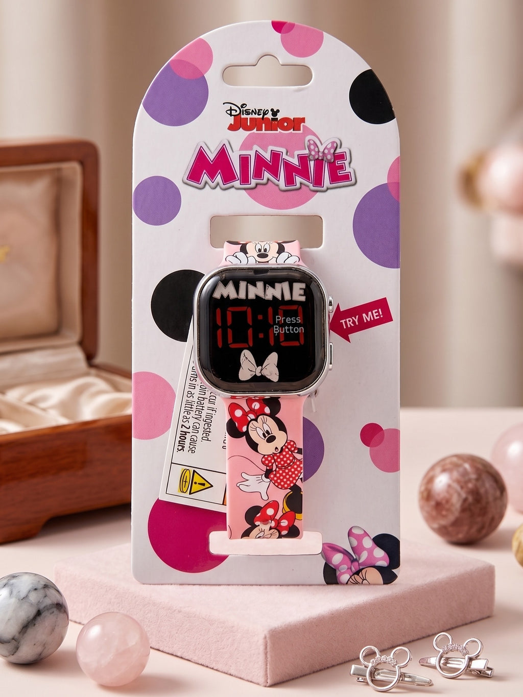 Minnie Mouse Kids LED Watch